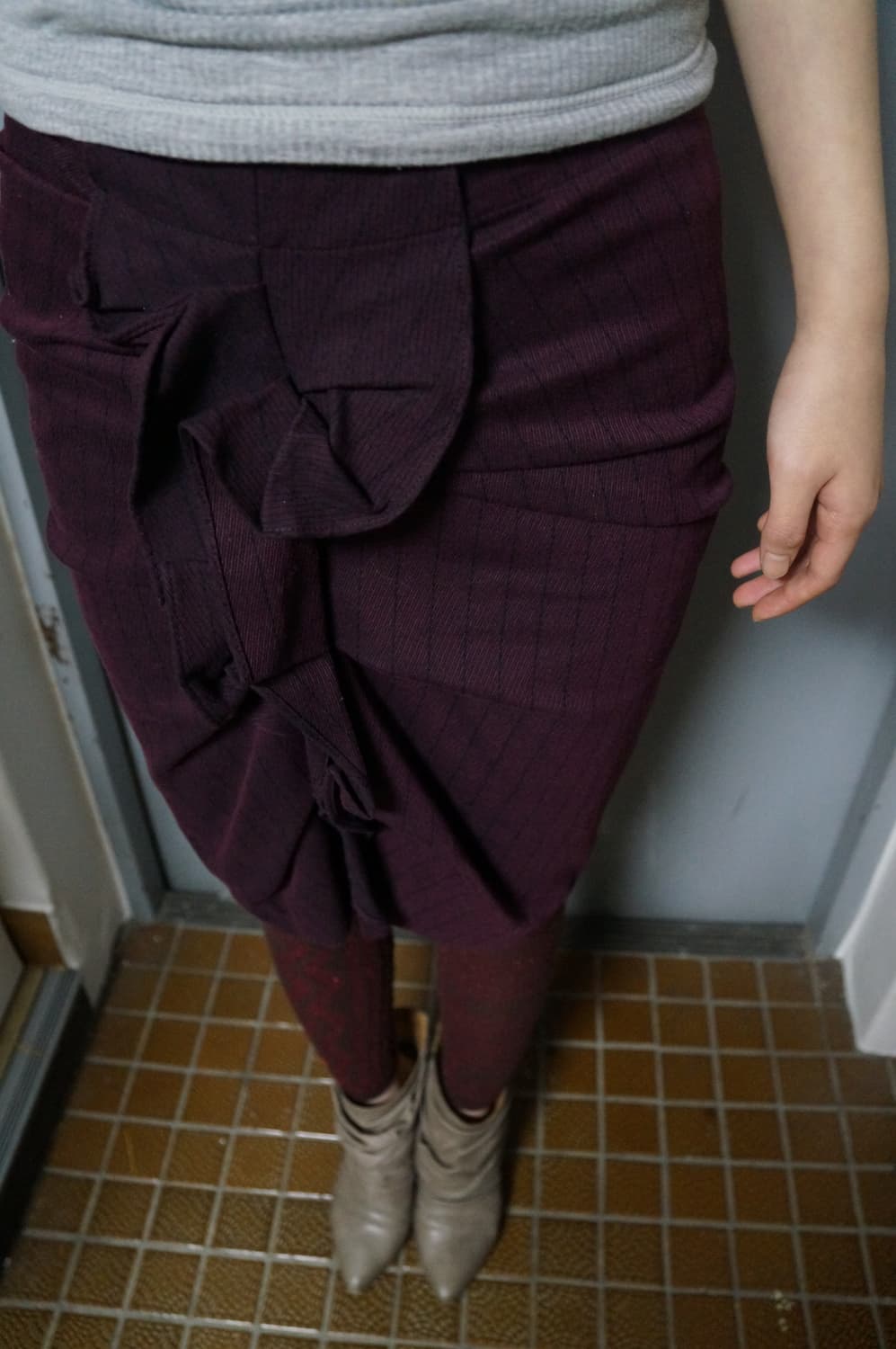 이자벨 마랑 에뚜왈 드레이프 펜슬 스커트 상품이미지1