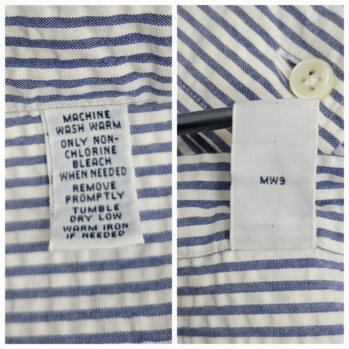 POLO 랄프로렌 7부소매 클래식핏 스트라이프 셔츠 / 여 M 상품이미지9