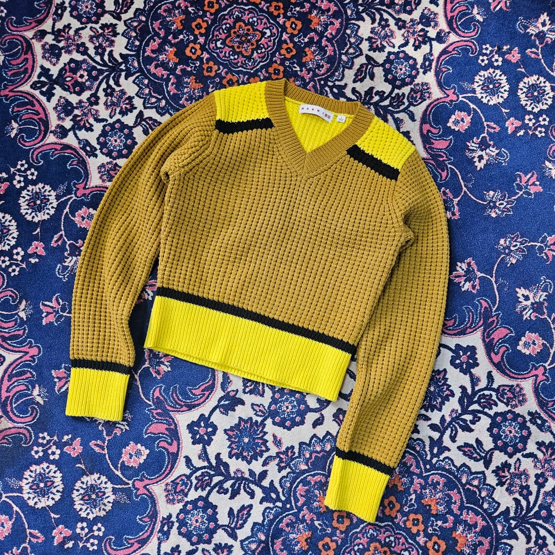 마르니 x 유니클로 와플니트 S size 상품이미지1