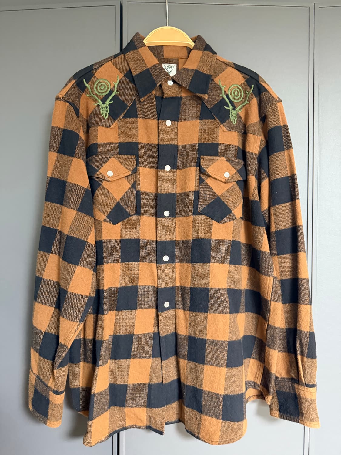 (M)남이서팔 웨스턴 플란넬 셔츠 상품이미지1