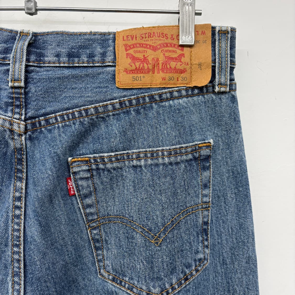 리바이스501 데님 청바지 허리 30in 상품이미지4