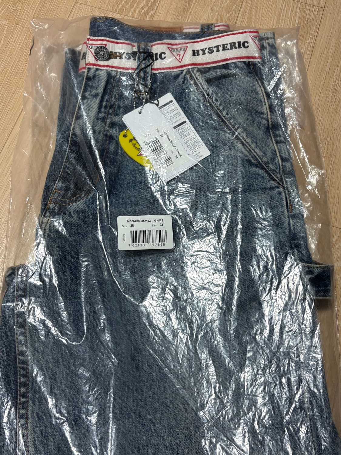 히스테릭 글래머 게스 콜라보 카펜터 데님 상품이미지4