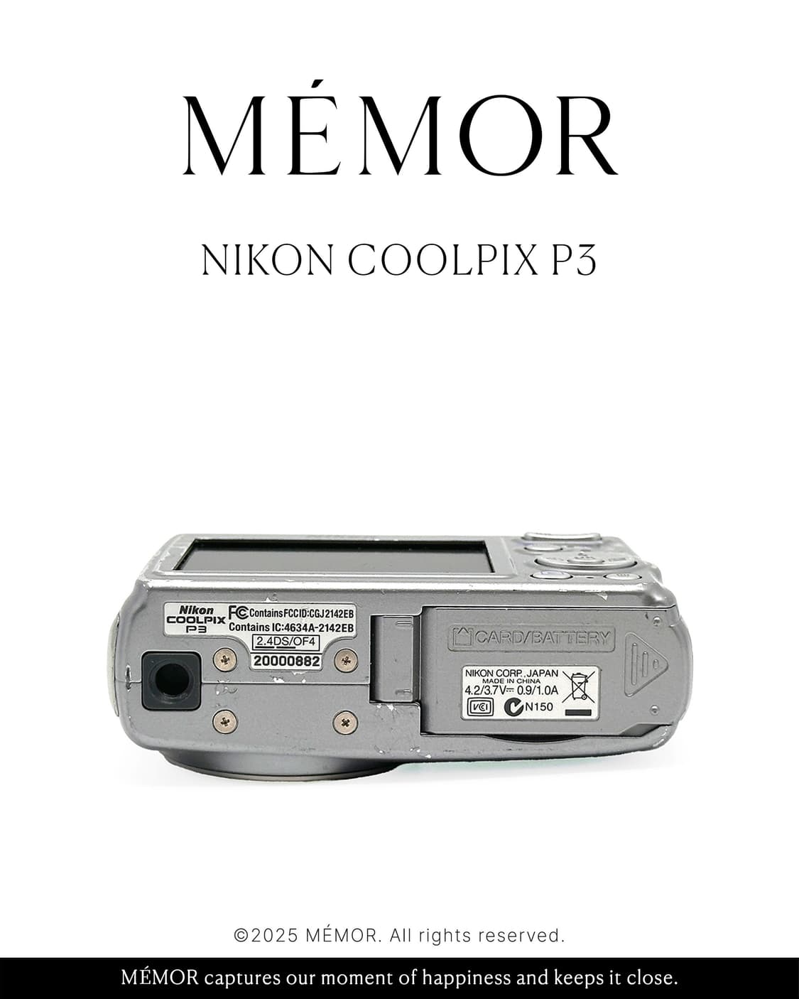 유튜버,아이돌픽✨ NIKON COOLPIX P3(P4) 니콘 쿨픽스 상품이미지4