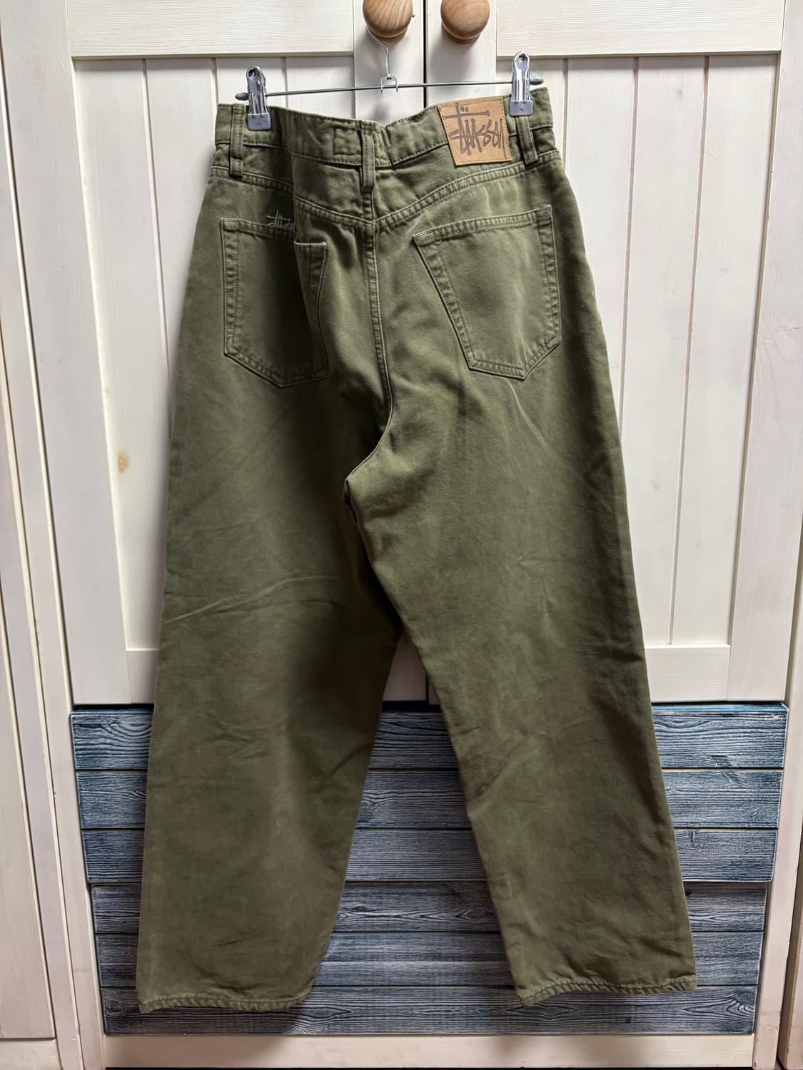 스투시 빅올진 올리브 캔버스 30사이즈 상품이미지1