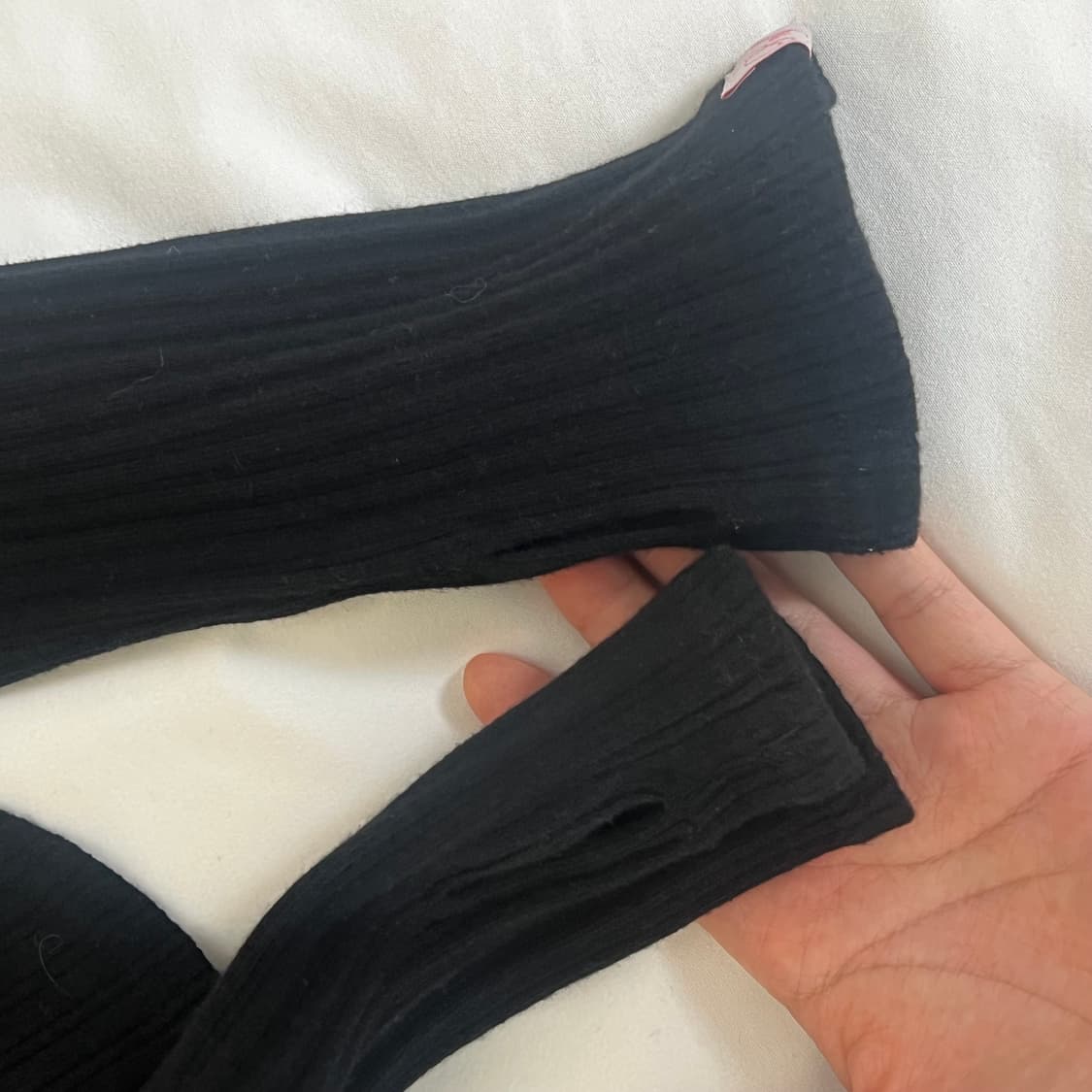 플리즈노팔로우 버니탑 블랙 새상품  상품이미지10