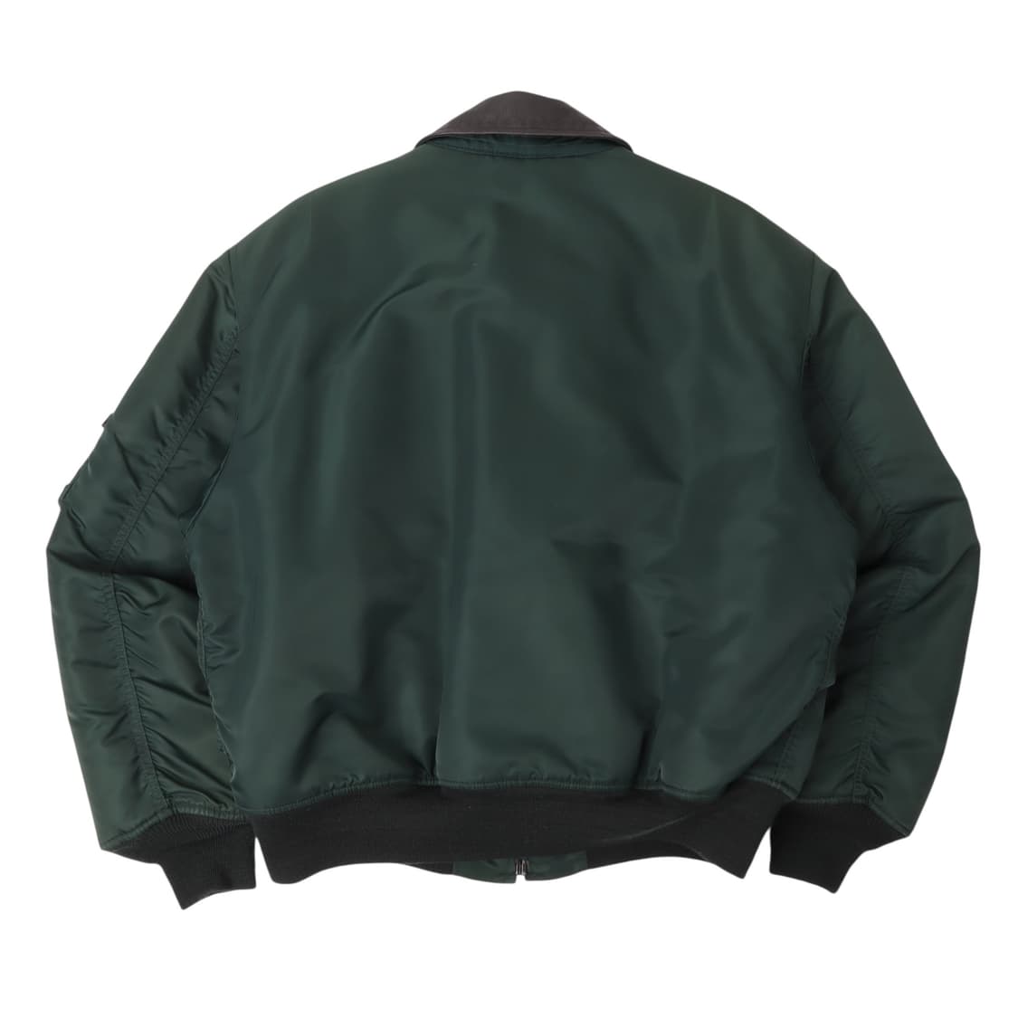 알파인더스트리 그린 cwu-45p 레더카라 자켓 상품이미지5