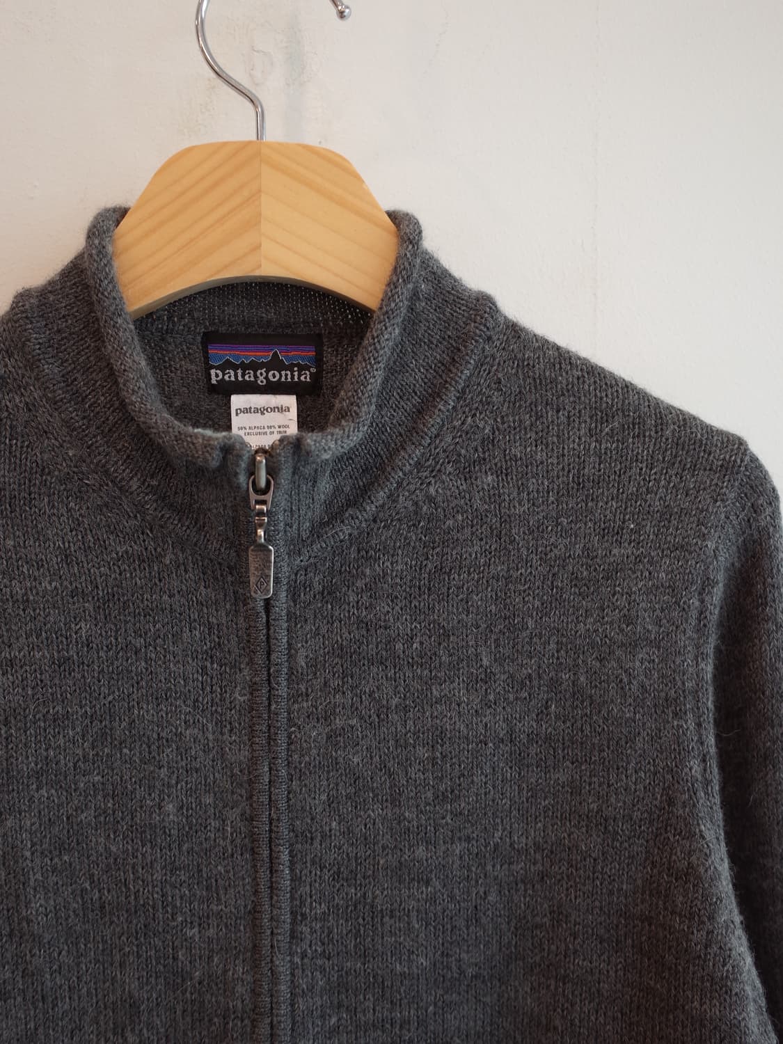 Patagonia 파타고니아 알파카 집업 니트 상품이미지2