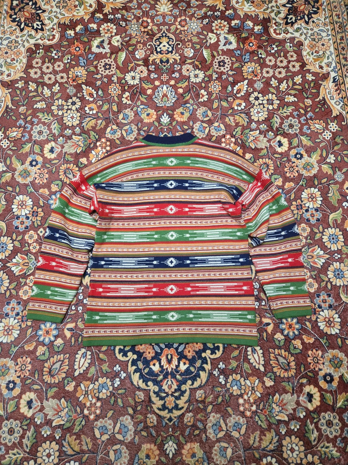 오일릴리(OILILY) 에스닉 패턴 울 니트M 상품이미지2