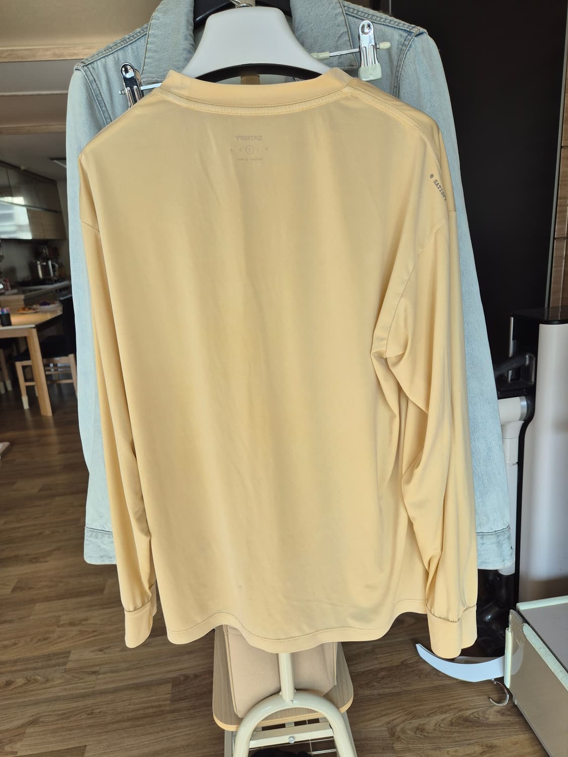 새티스파이 아우라라이트 옐로우 긴팔 셔츠 2 상품이미지5