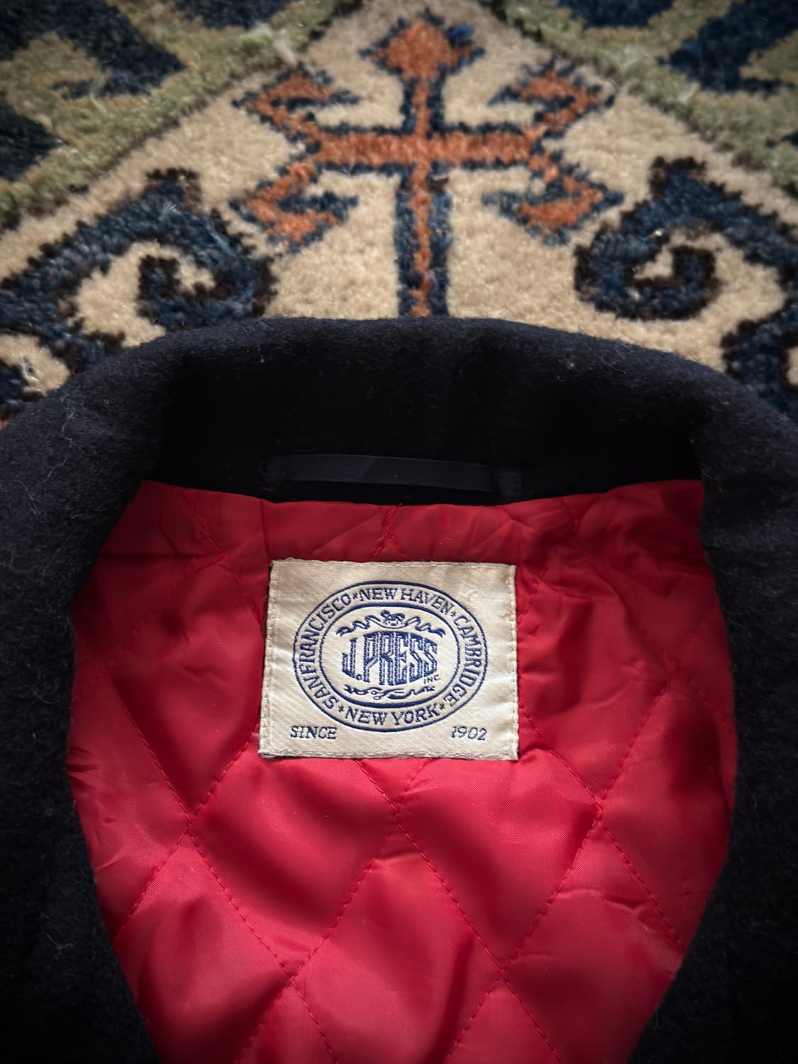 90s J press double Navy Peacoat 상품이미지10