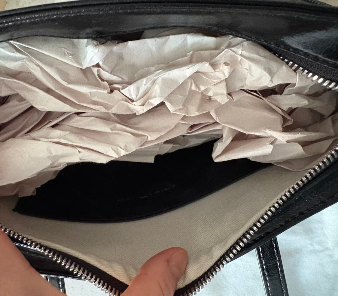 팔로마울 카예타노 스퀘어 숄더백 블랙 상품이미지3