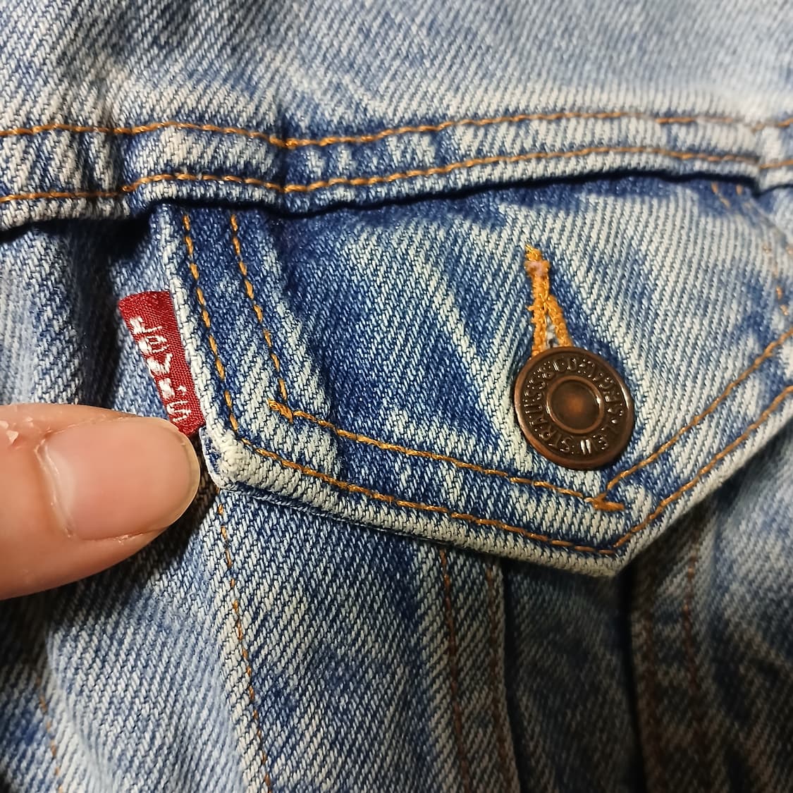 Levis 리바이스 데님 여성용 청자켓  상품이미지2