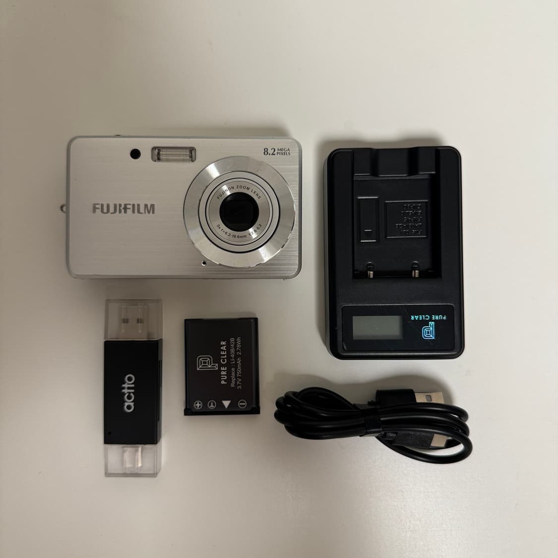 후지필름 파인픽스 J10 Finepix 빈티지 디카 실버 상품이미지1
