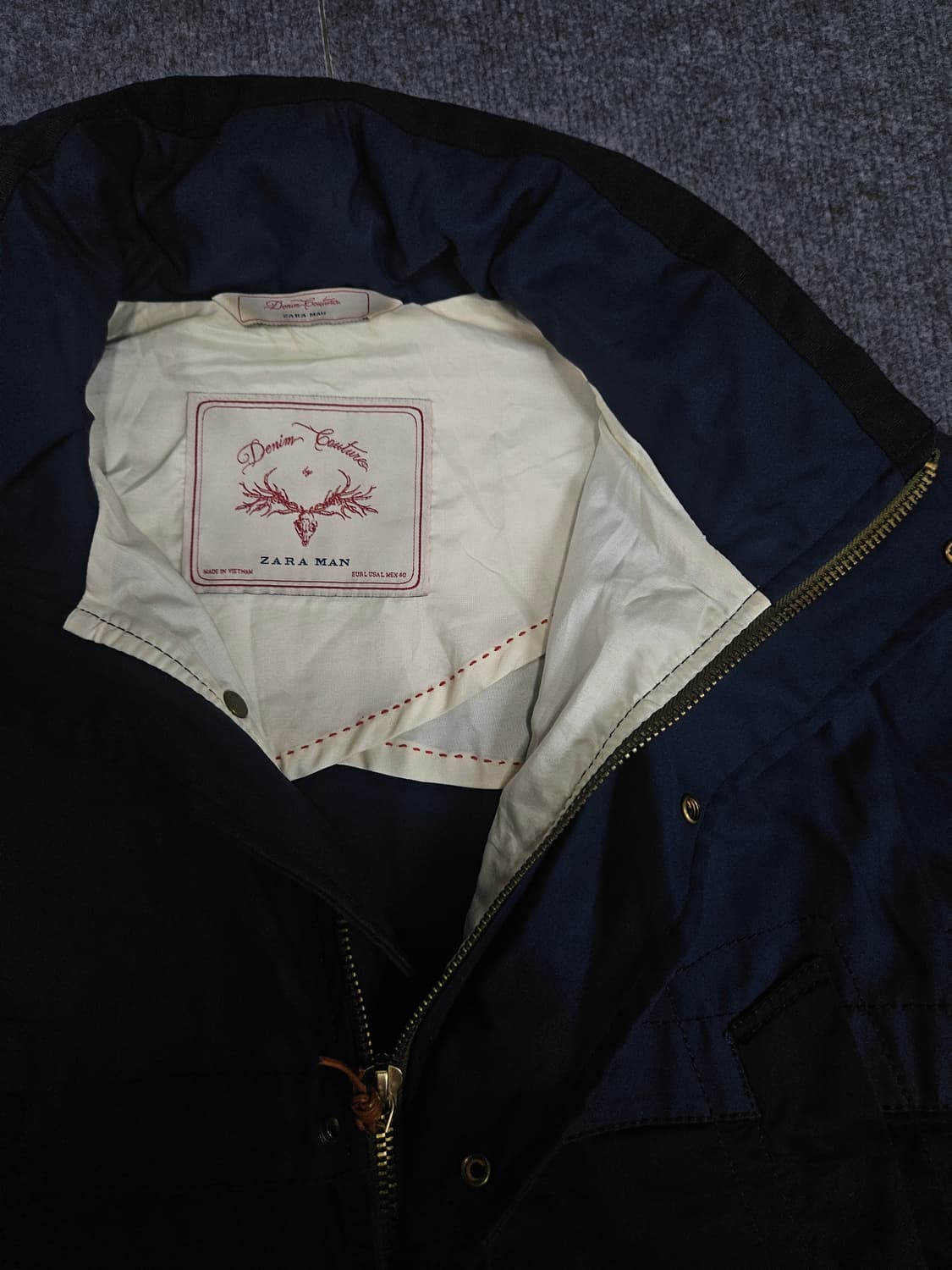 자라맨 윈드브레이커 풀지퍼 자켓 급처 상품이미지2