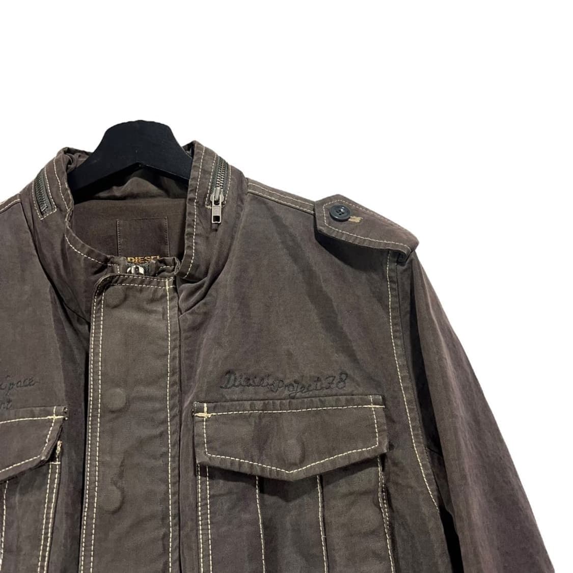 디젤 멀티포켓  헌팅 빈티지 야상 자켓 L 상품이미지10