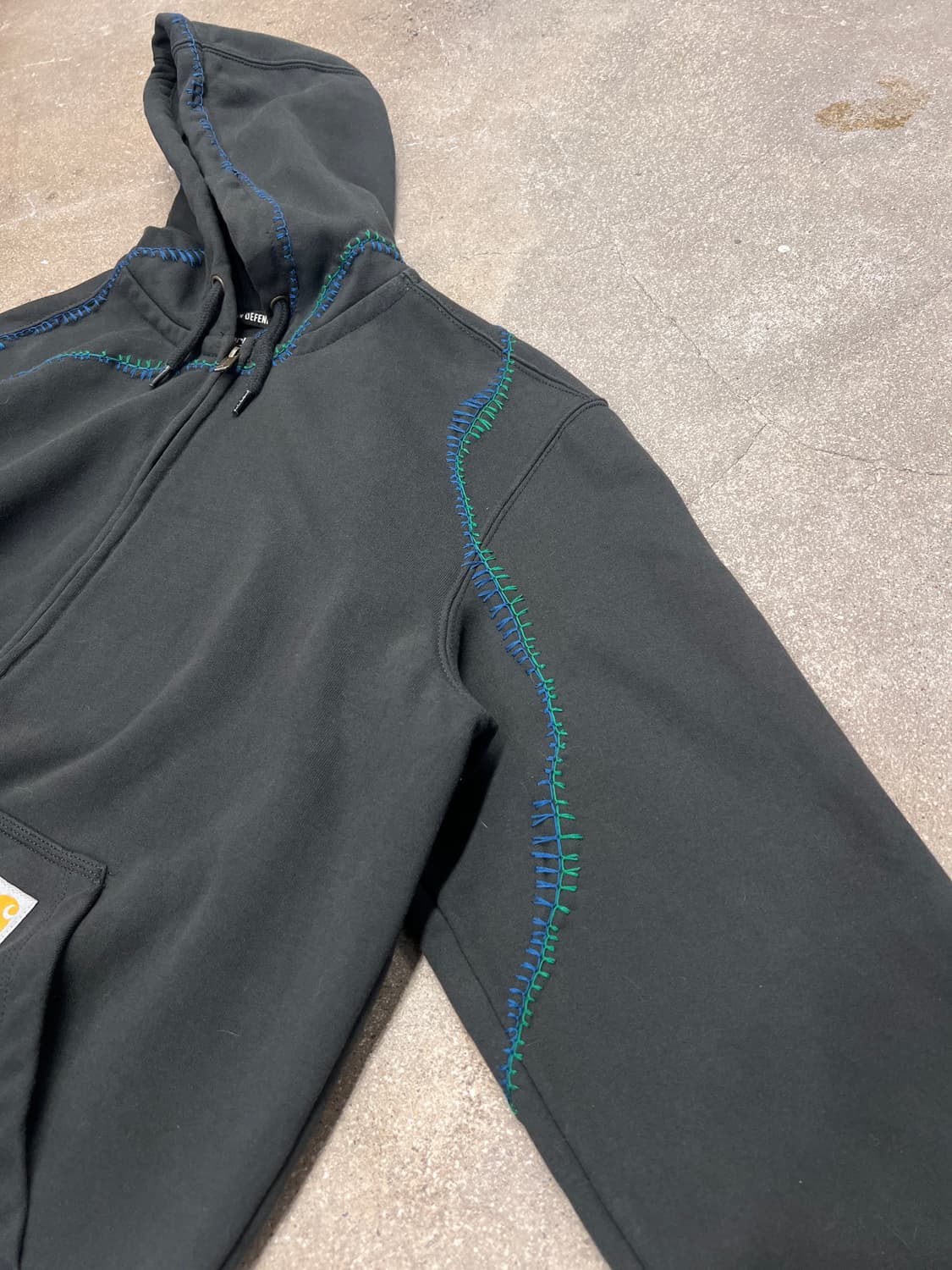 Handmade 칼하트 레인디펜더 릴렉스핏 후드집업 상품이미지4