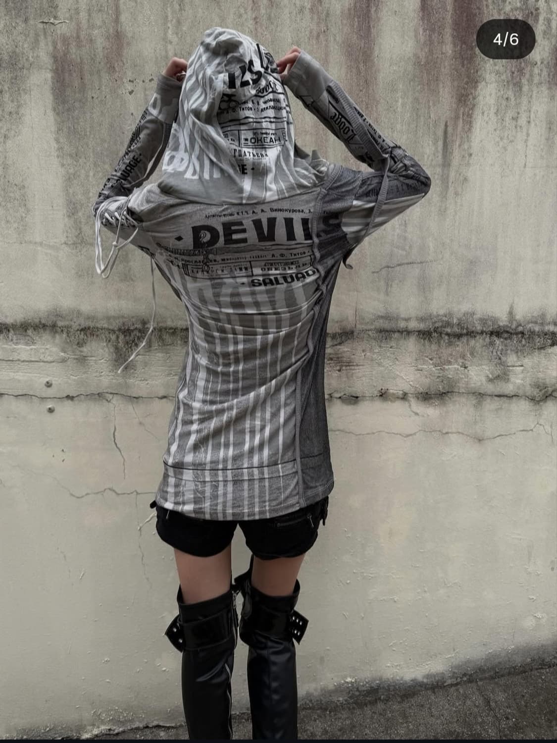 salvage long-sleeved one-piece 상품이미지5