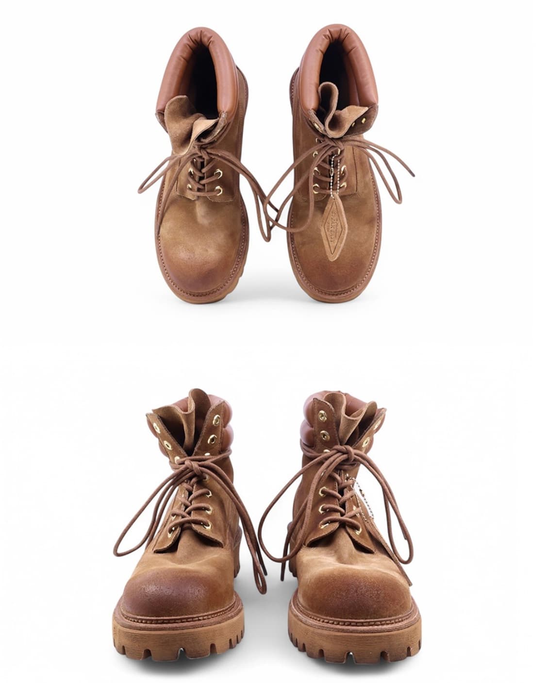 야세 1990 코만도솔 스웨이드 부츠 베이지 240 상품이미지9