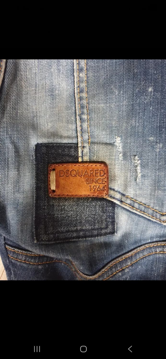 (정품)디스퀘어드2 옐로우 페인팅 수갑 더티덧뎀진

싸이즈31~32. 슬 상품이미지9