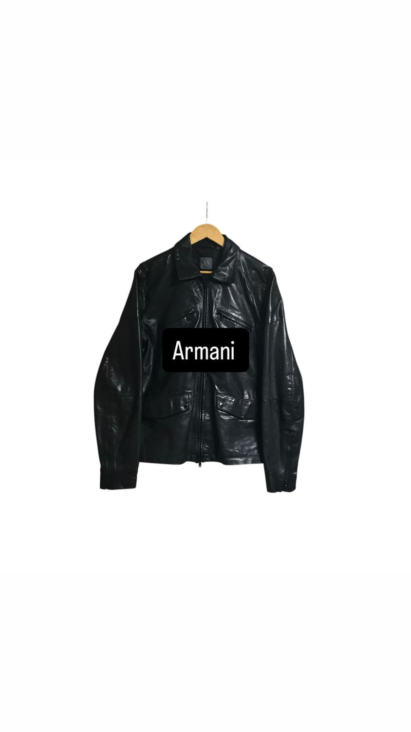  Armani Exchange 가죽자켓 상품이미지1