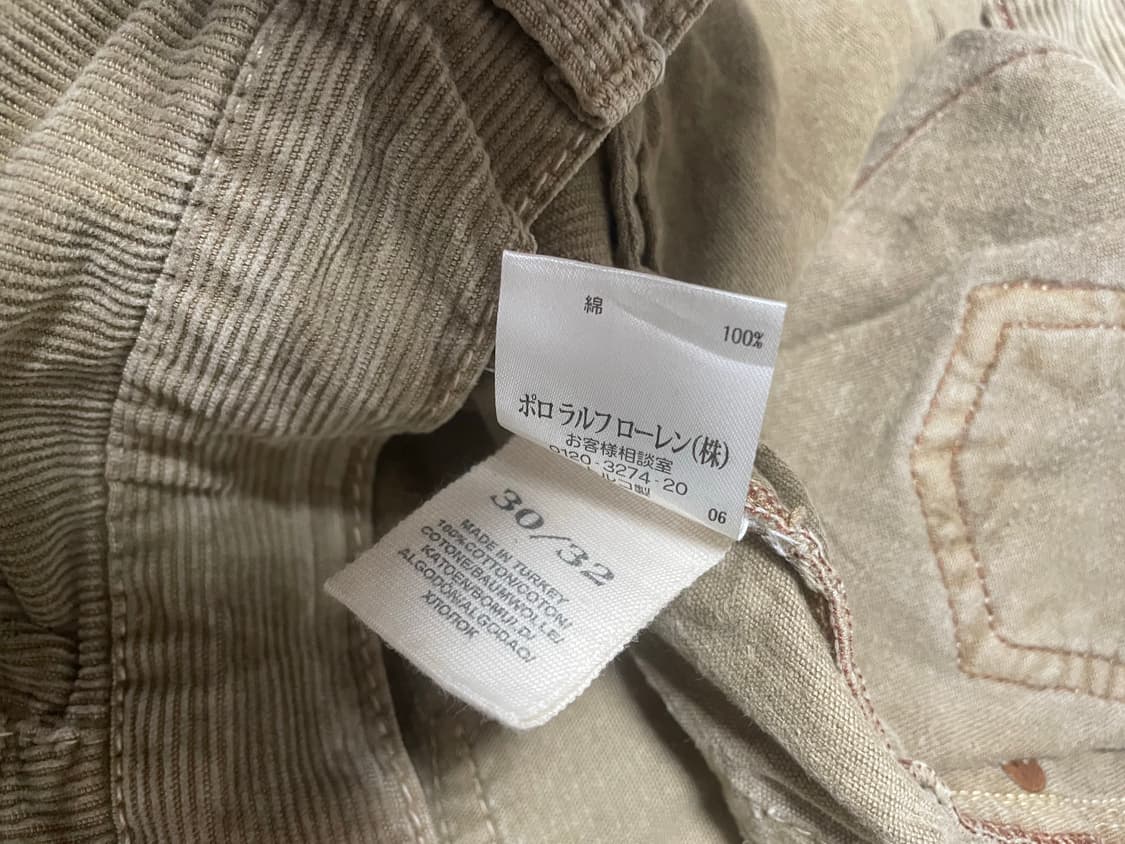 RL P.J 코듀로이 팬츠 30/32 상품이미지9