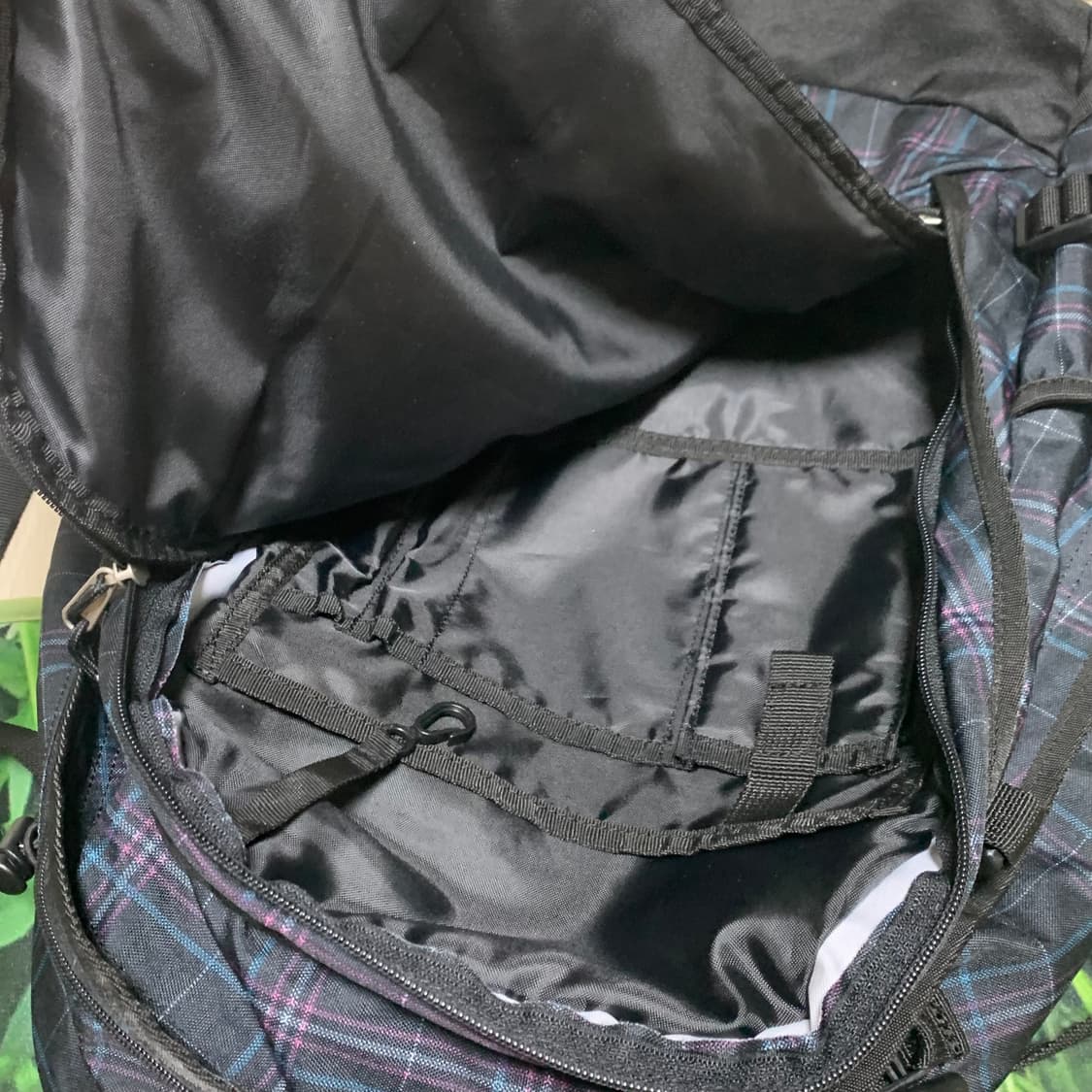 콜맨 체크 백팩 | 이스트보이 잔스포츠 노트북 등산 가방 일본 빈티지 상품이미지3