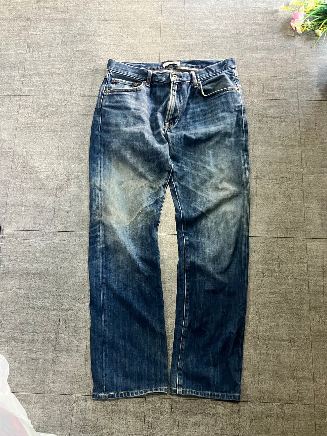 Uniqlo 유니클로 올드스쿨스트릿 데님팬츠 상품이미지1