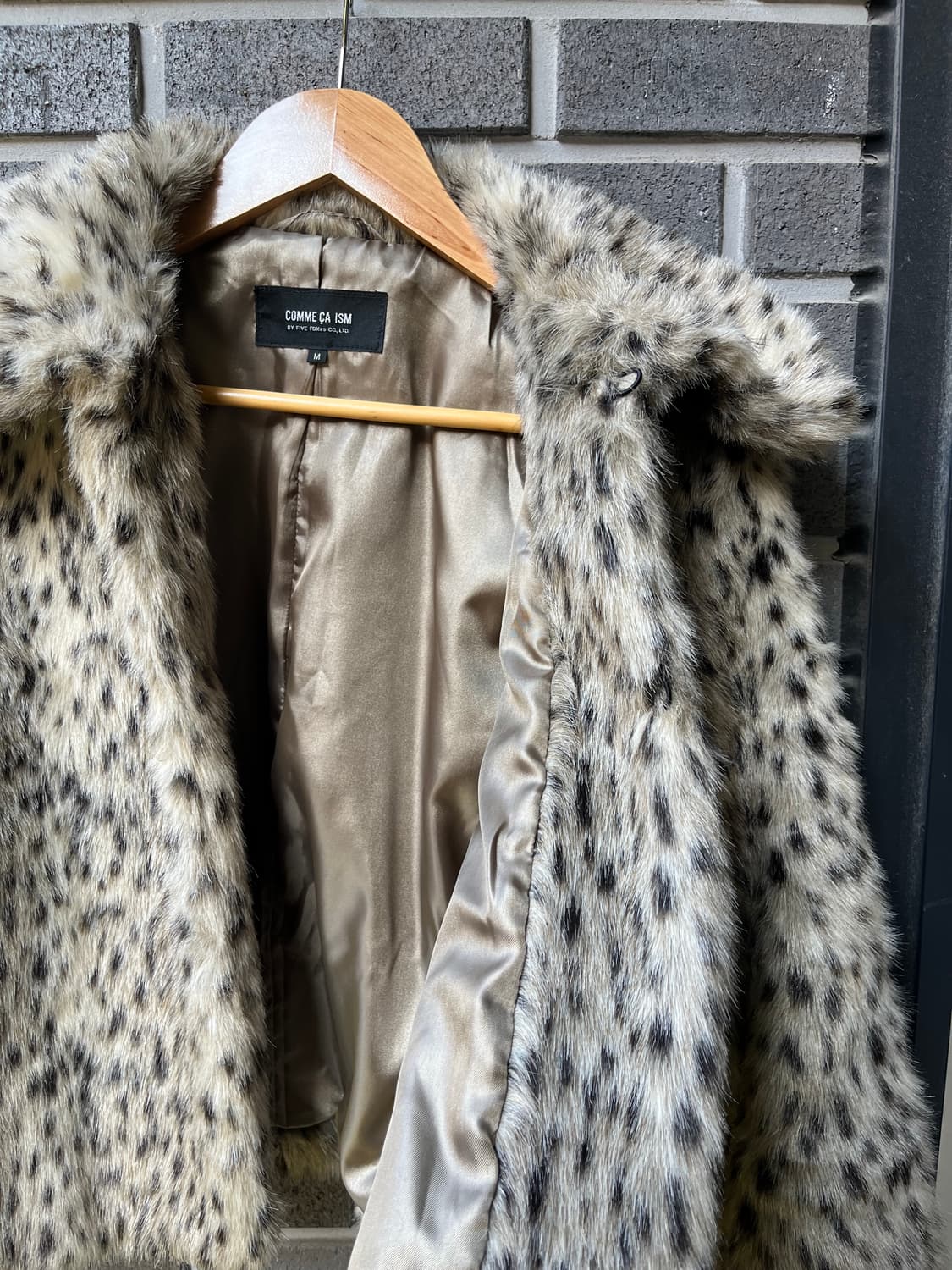 COMME CA ISM 레오파드 퍼자켓 상품이미지10