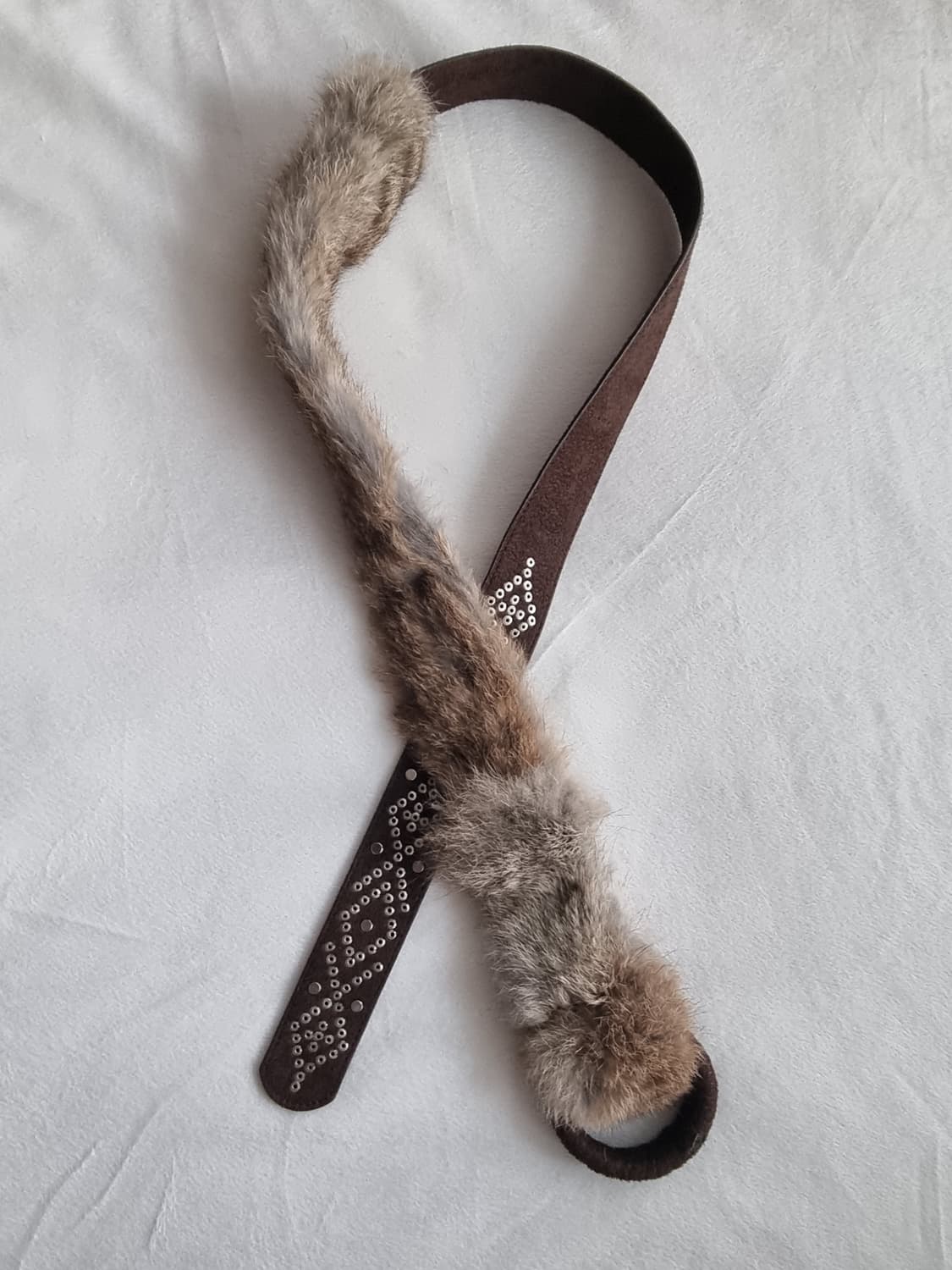 빈티지 y2k 00s 오리엔탈 갸루 퍼 벨트 상품이미지1