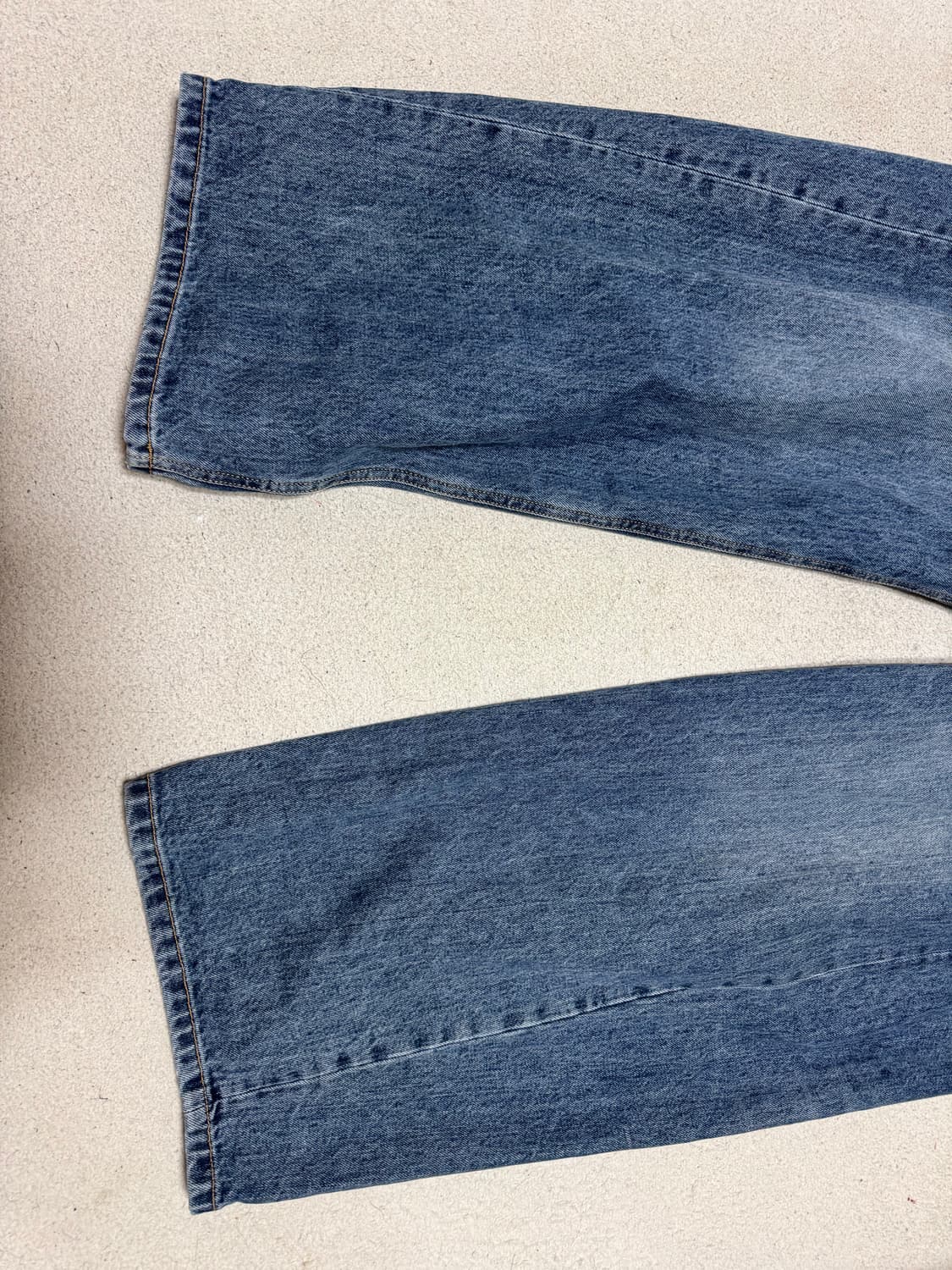 해칭룸 와이드 커브진 중청 3싸 상품이미지3