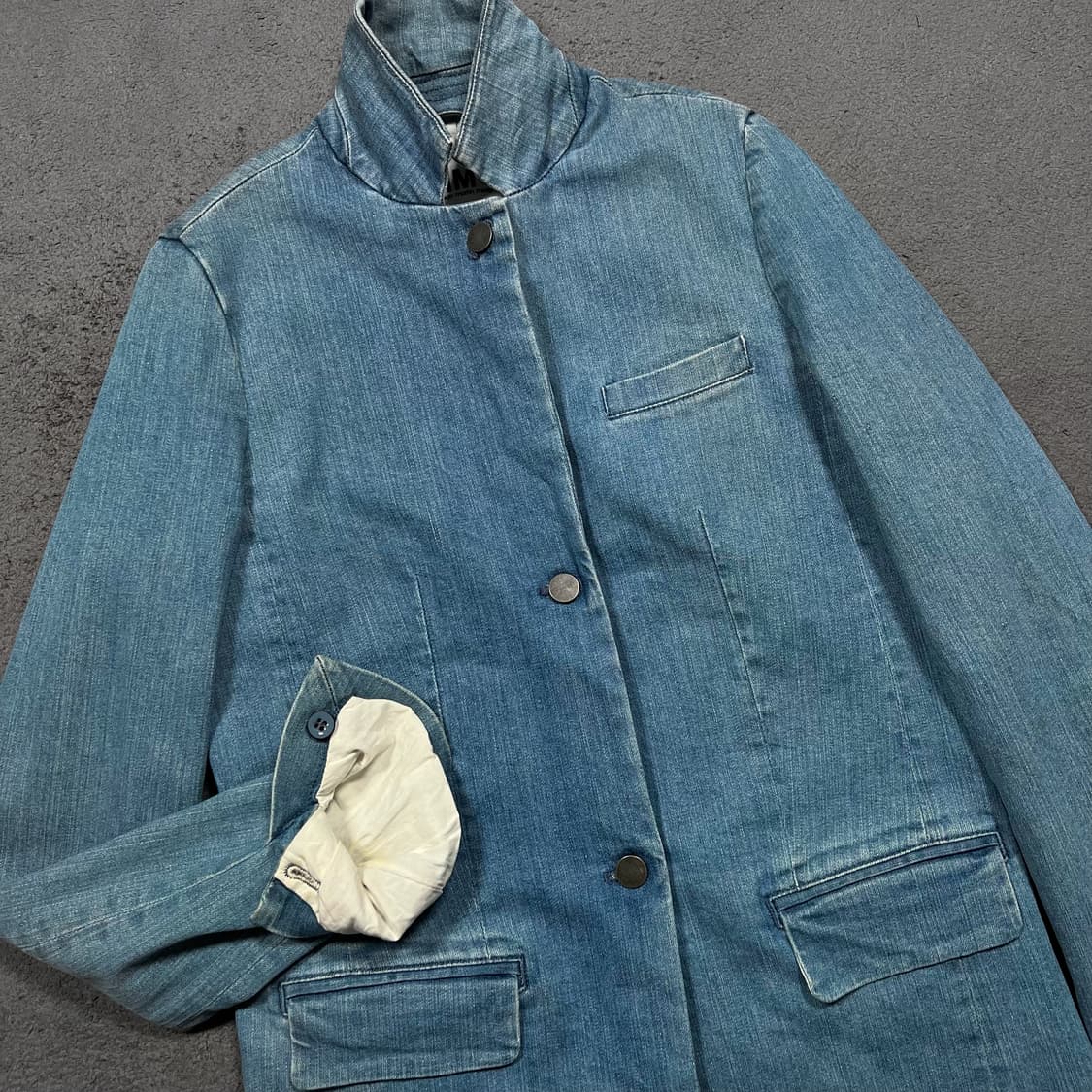 마르지엘라 MM6 12FW 데님 블레이저 3버튼 자켓 상품이미지2