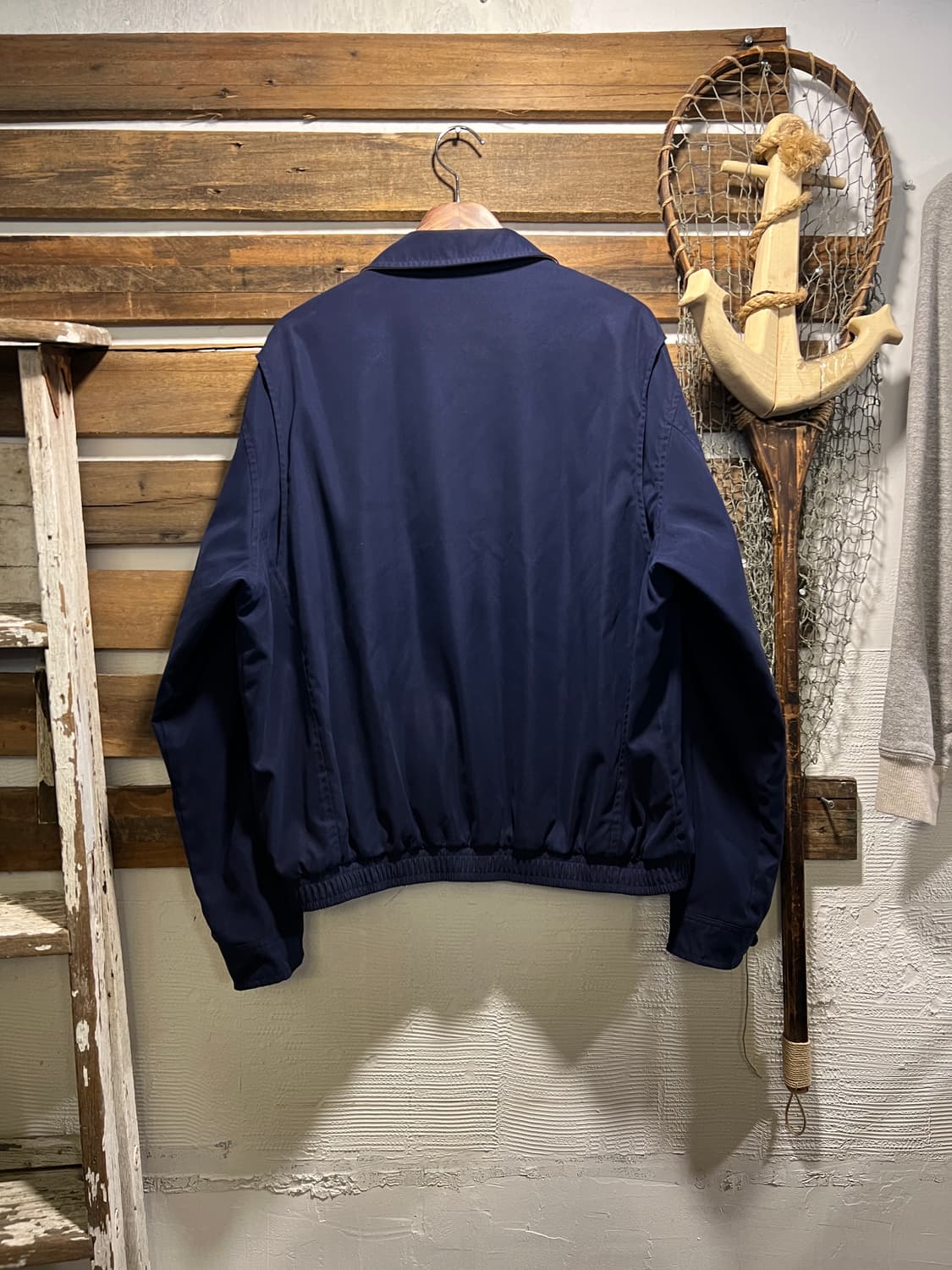 [L]폴로 랄프로렌 체크 라이닝 네이비 드리즐러 자켓 상품이미지6