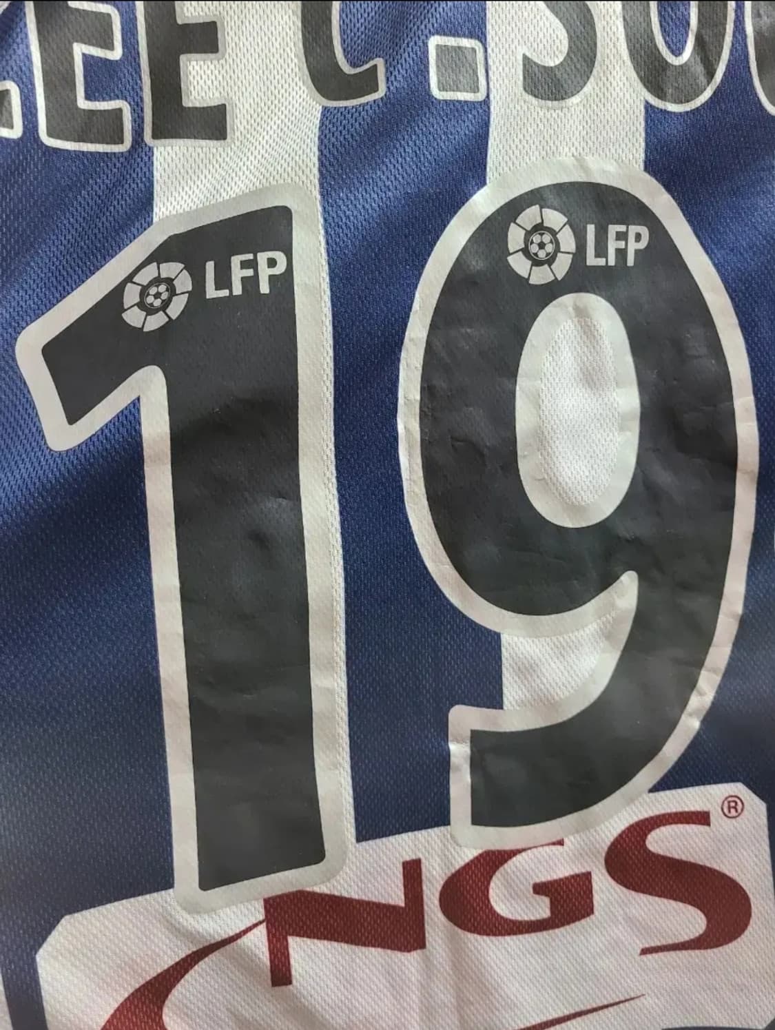 레알소시에다드  올드레플 축구져지 (이천수 싸인) 상품이미지6