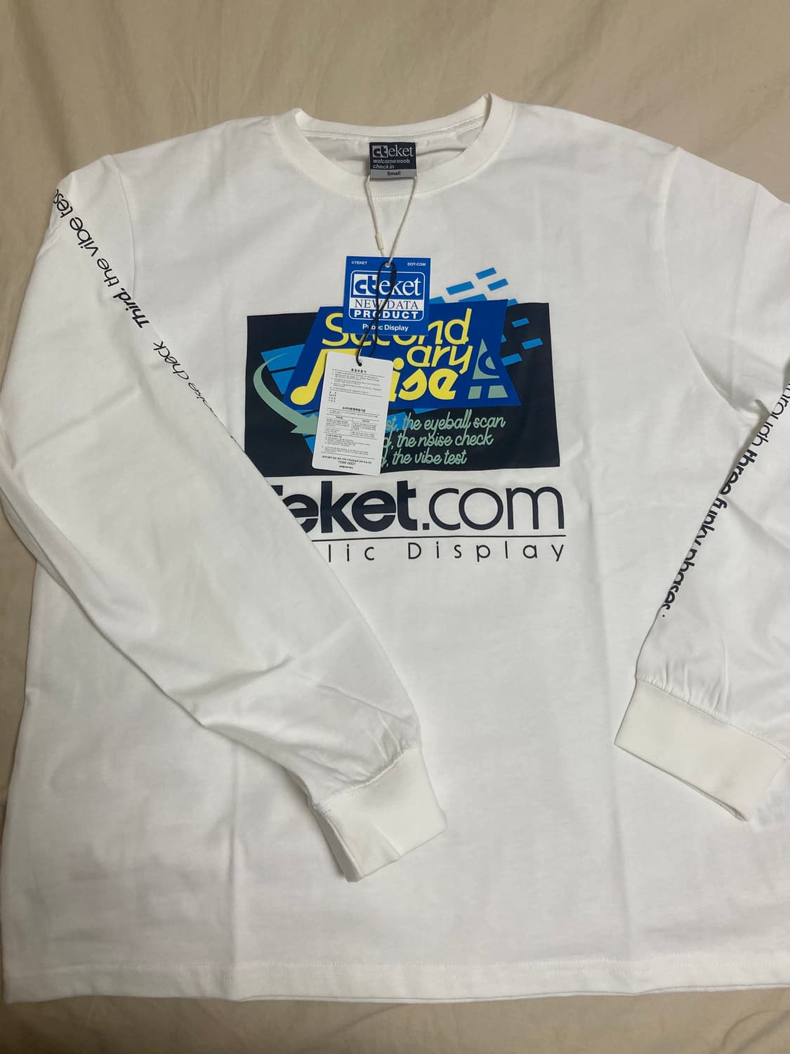 테켓 티셔츠 S 상품이미지2