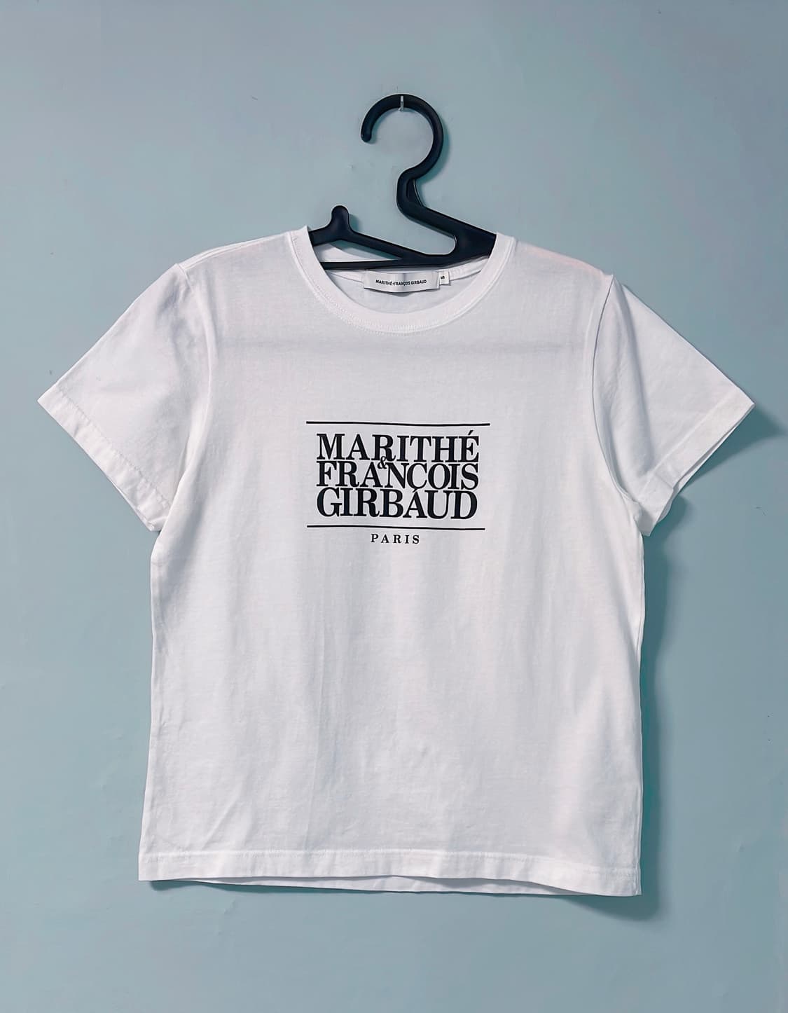 마리떼프랑소와저버 W CLASSIC LOGO TEE white 상품이미지4