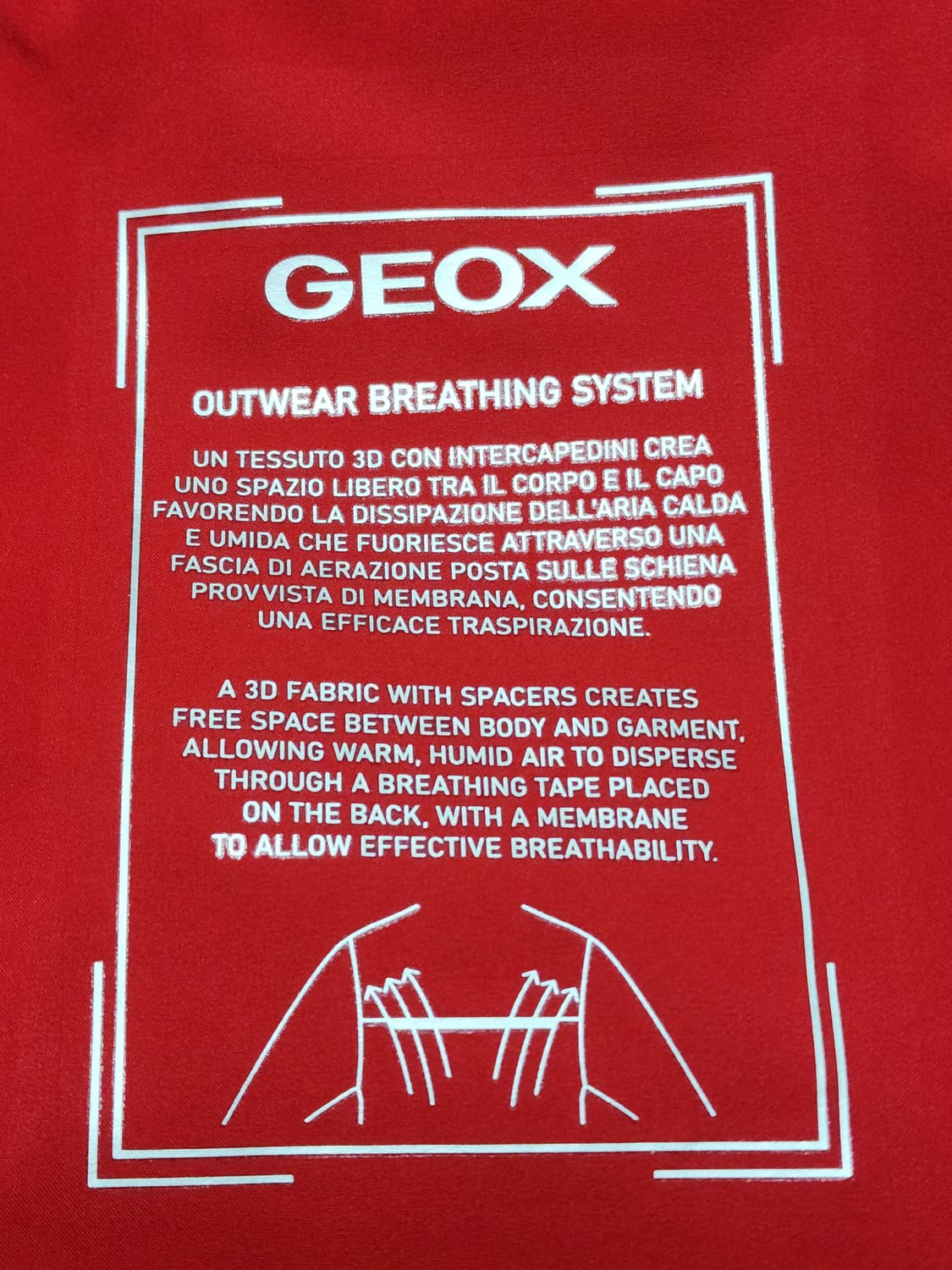 Geox 여성 아웃도어 자켓 95(M) 레드 상품이미지9