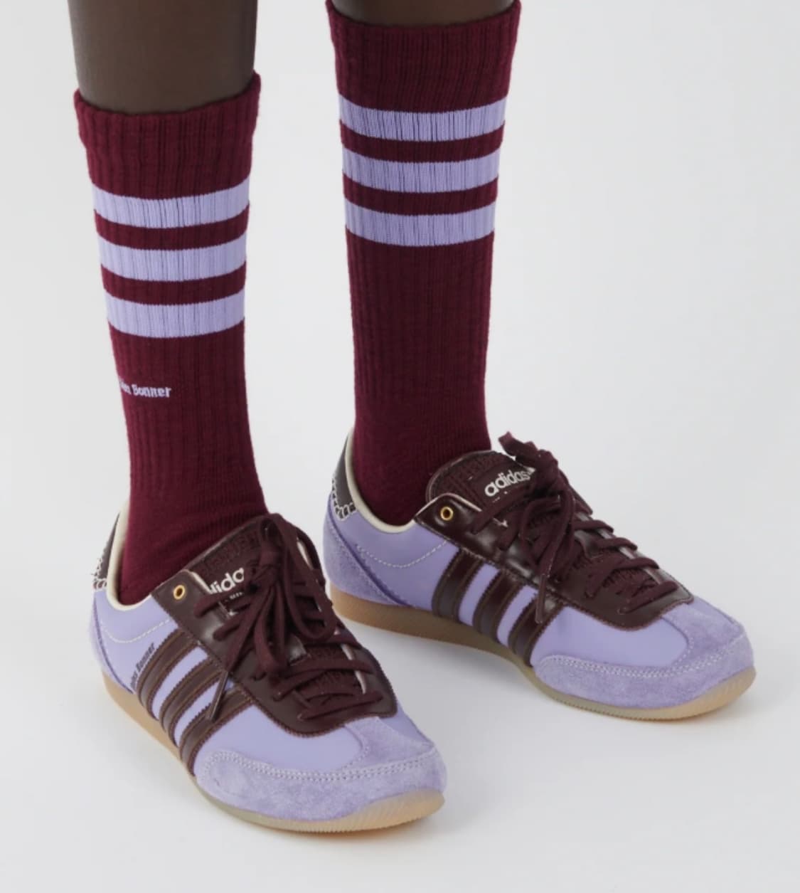 [270] 아디다스 X 웨일즈보너 재팬 화이트 라이트 퍼플(✨새상품) 상품이미지1