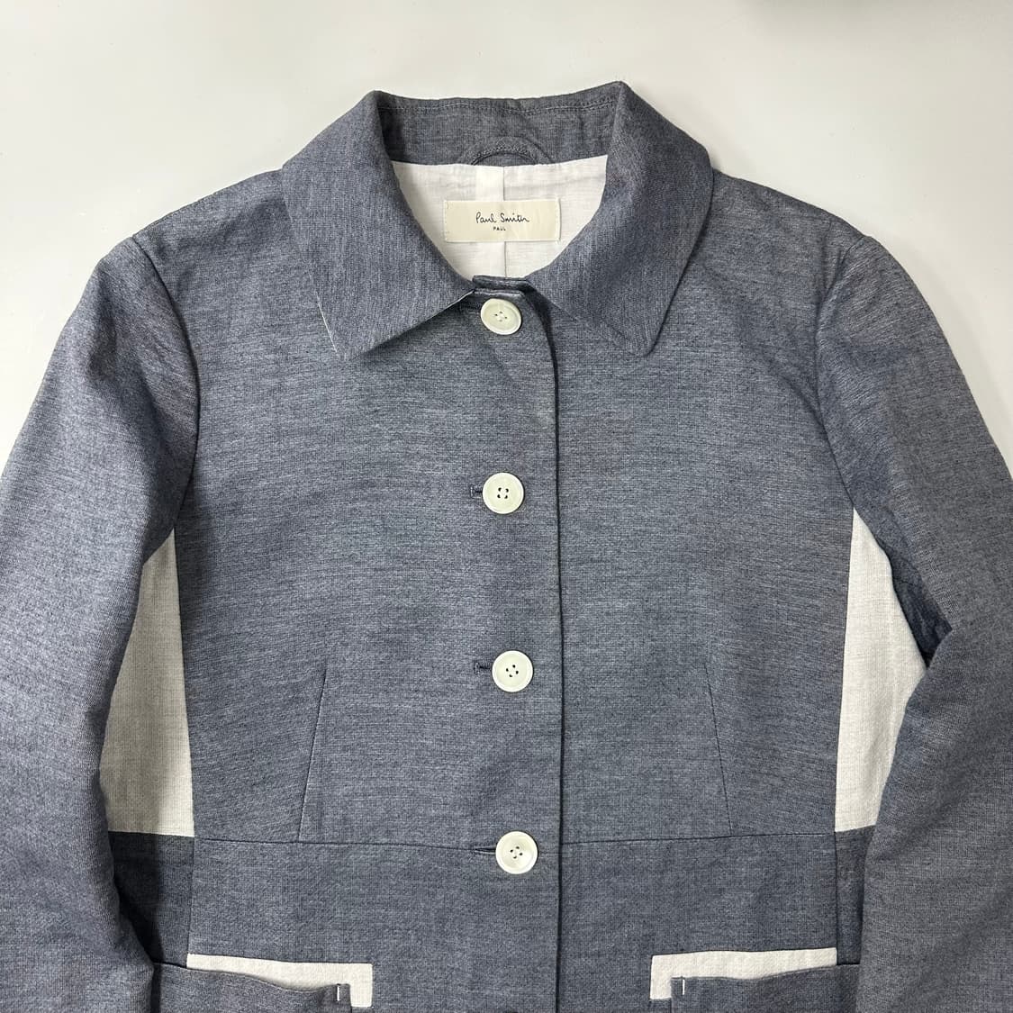 폴스미스 배색 디자인 코트 상품이미지2