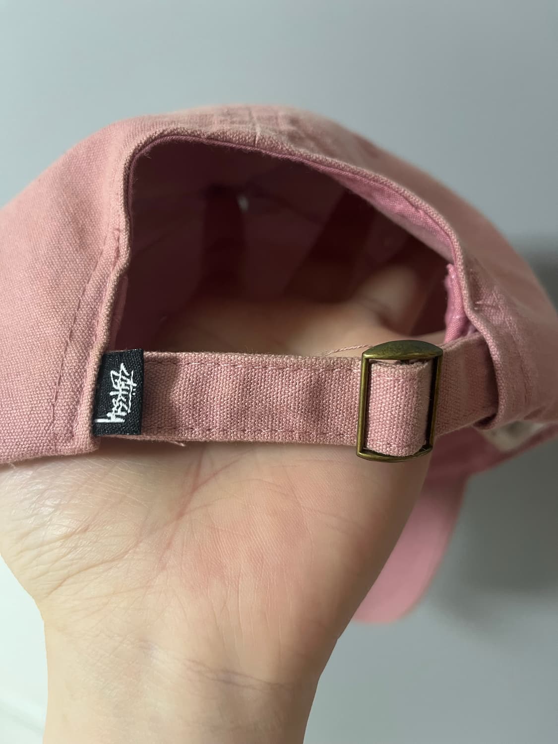 스투시 1980 로우 볼캡 핑크 (윤승아 볼캡) 상품이미지3