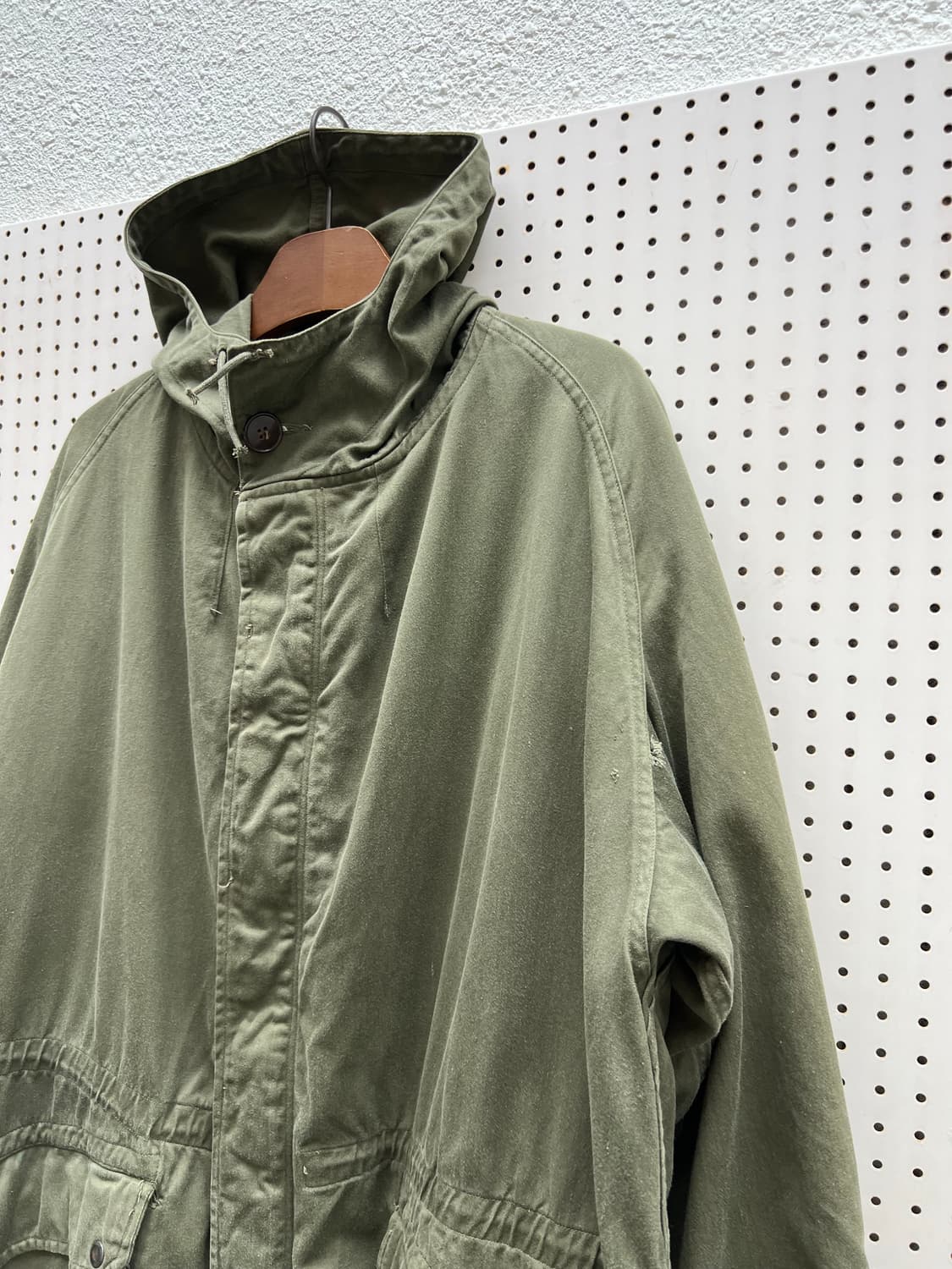 1960s FRENCH ARMY M-64 PARKA 모즈파카 개파카 상품이미지6