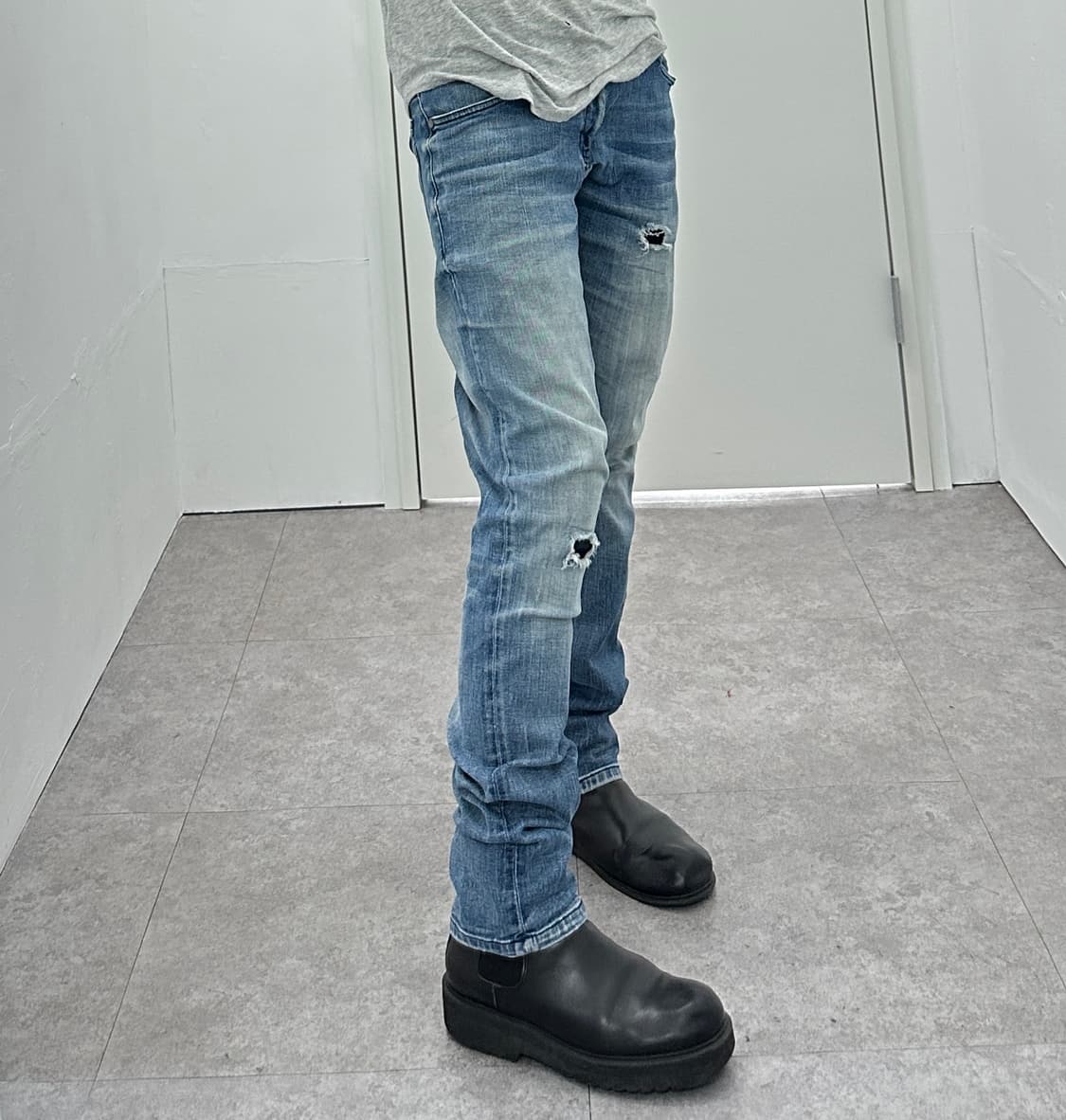 00s destroyed damaged denim jeans 상품이미지1
