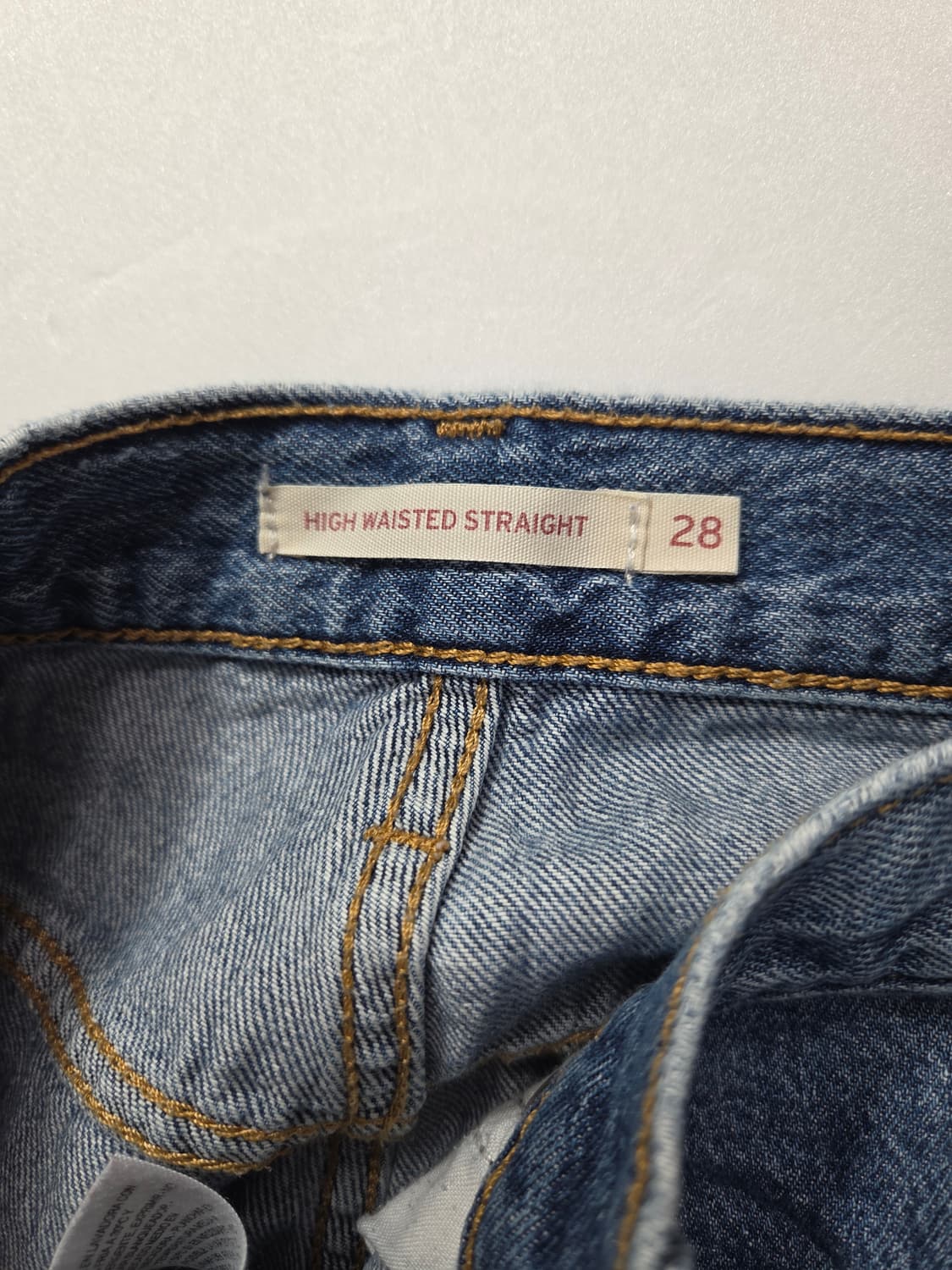 리바이스 하이웨이스트 스트레이트 상품이미지4