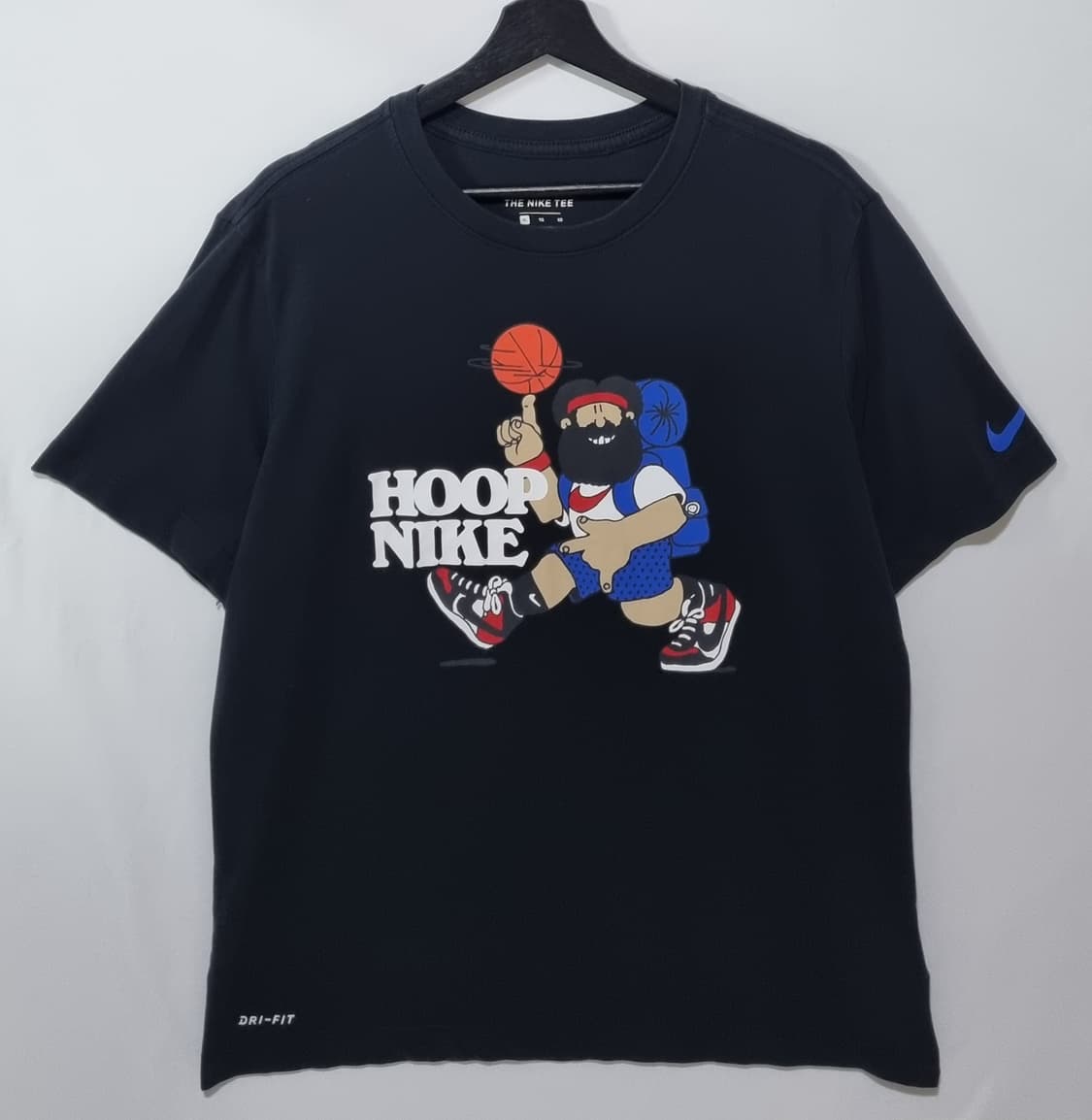 XL ) 나이키 블랙 HOOP NIKE 반팔티 상품이미지1