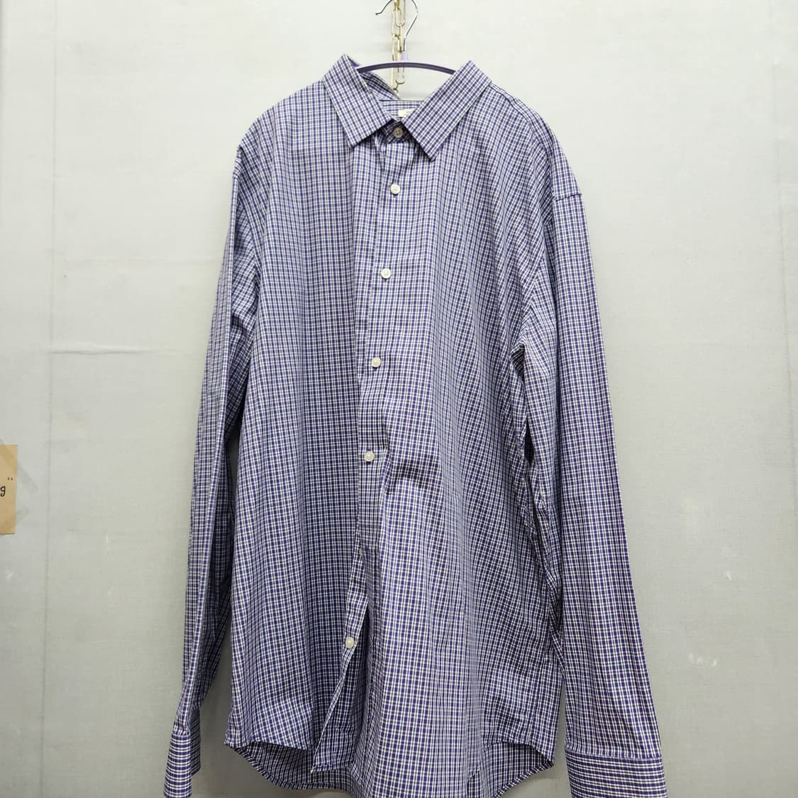 GAP 갭 체크패턴 스탠다드핏 셔츠 XL(2XL) 상품이미지1