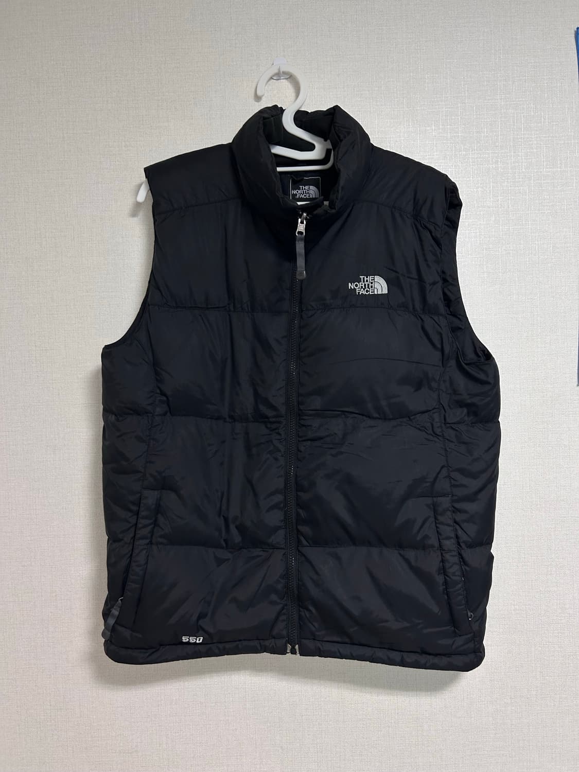 노스페이스 550 구스다운 패딩 조끼 베스트 블랙 M  상품이미지3
