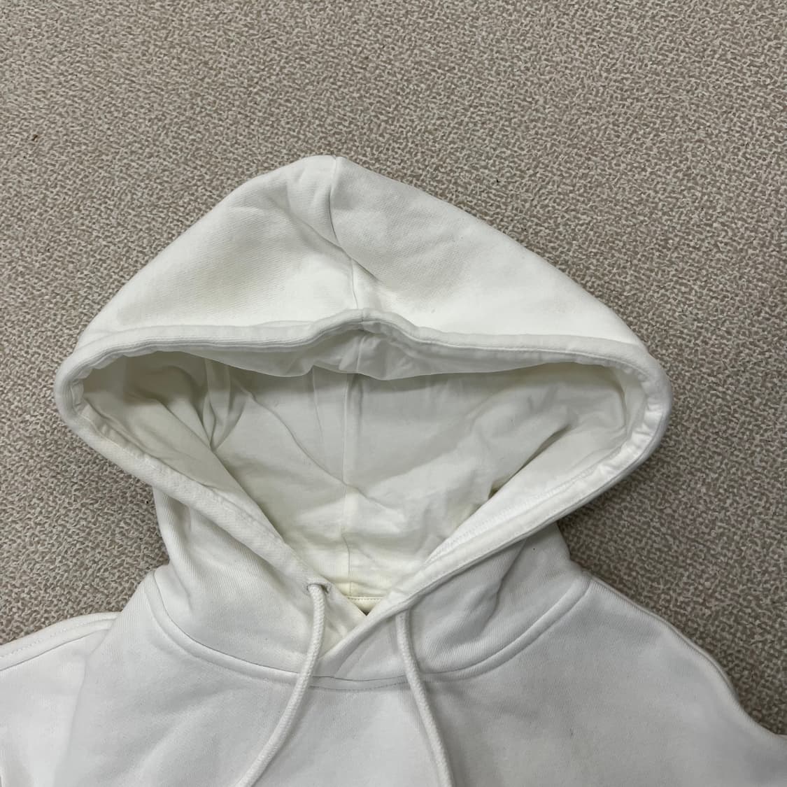 S 아디다스 스몰로고 기모 후드 티셔츠 0130M1 상품이미지6