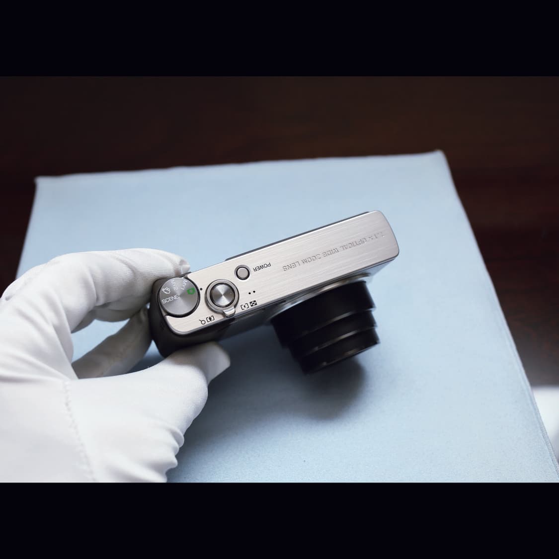 레어<민트급><한글><장원영> 리코 R8 실버 빈티지 디카 상품이미지3