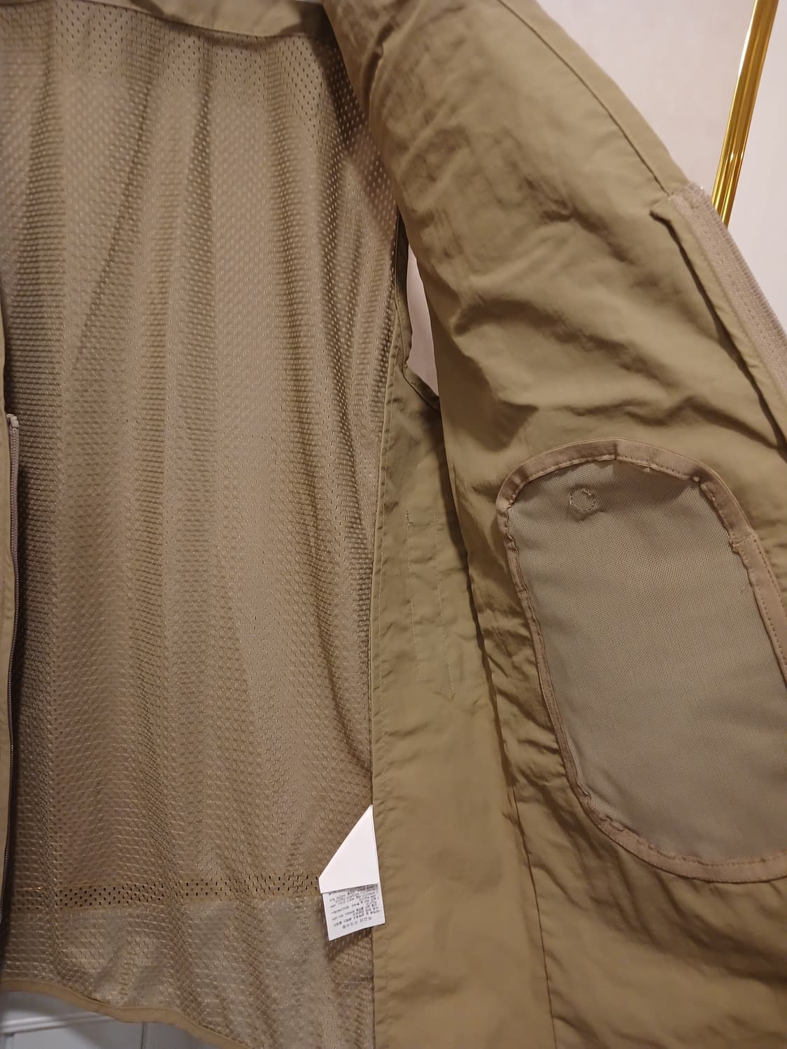 블랙야크 정품 남성 작업 조끼 105 사이즈 상품이미지4