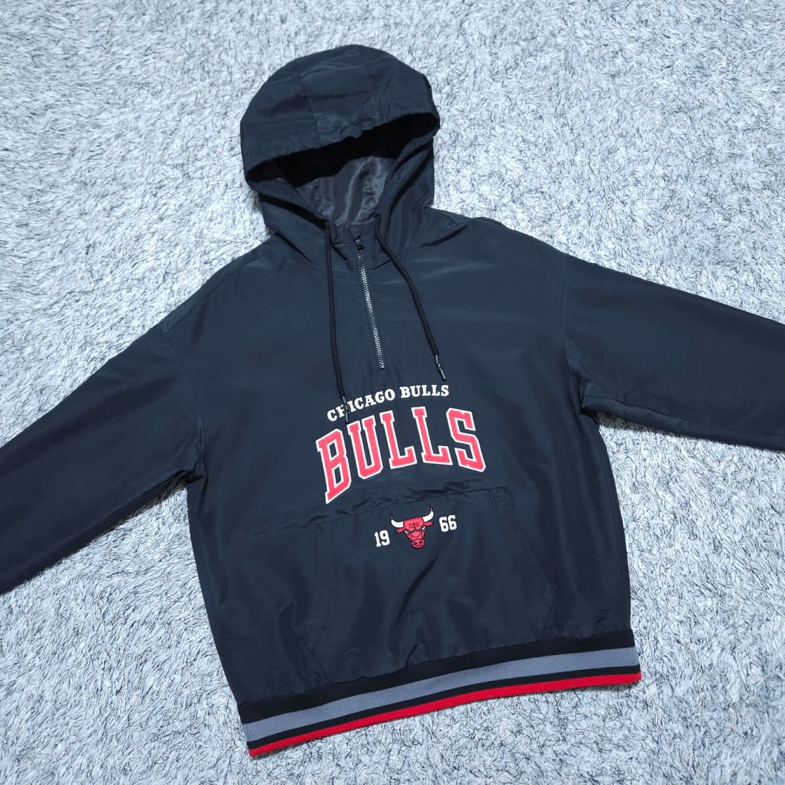 NBA) L 남자 시카고불스 반집업바람막이 아노락 / 왕눈이샵 상품이미지2