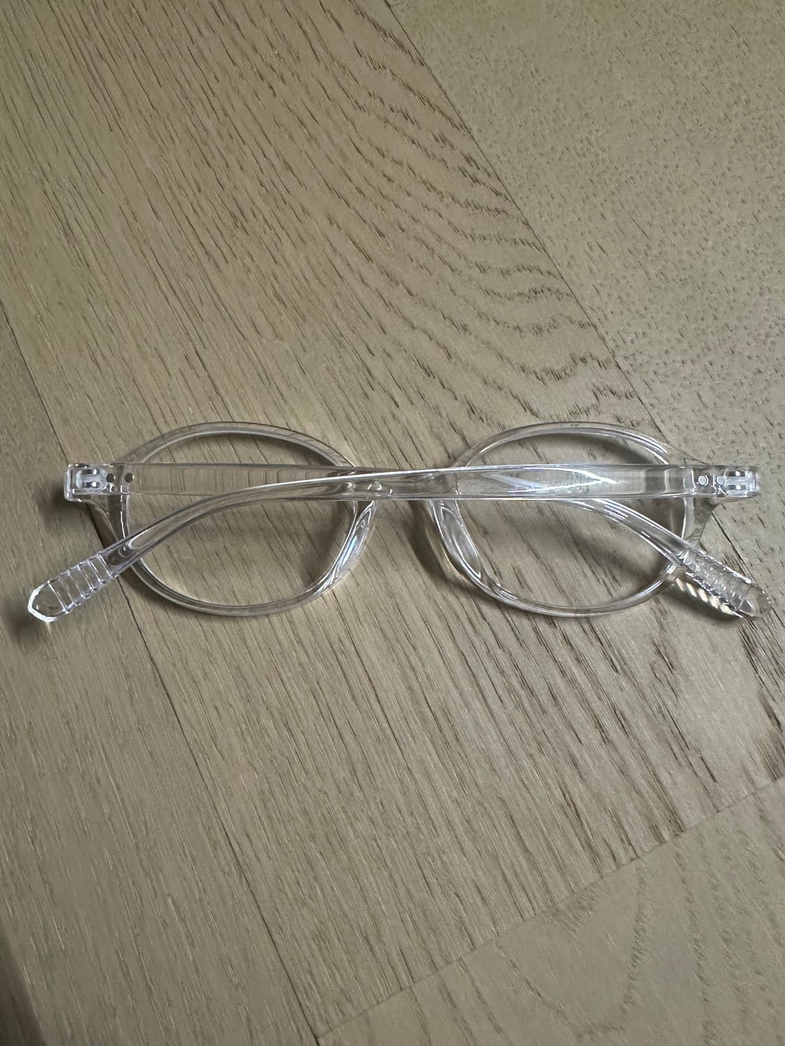 미우스타일 라운드 안경(투명) 상품이미지3